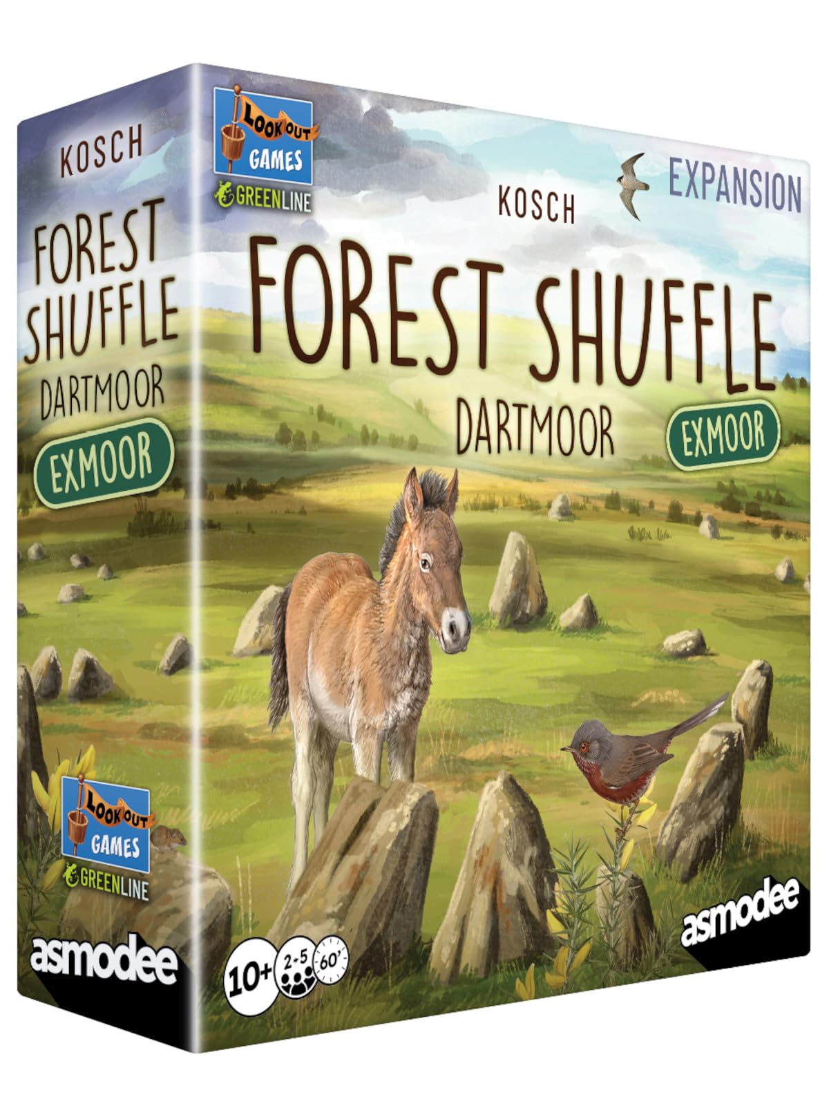 Asmodee Forest Shuffle Dartmoor: Exmoor Expansion Board Game | Ages 10+