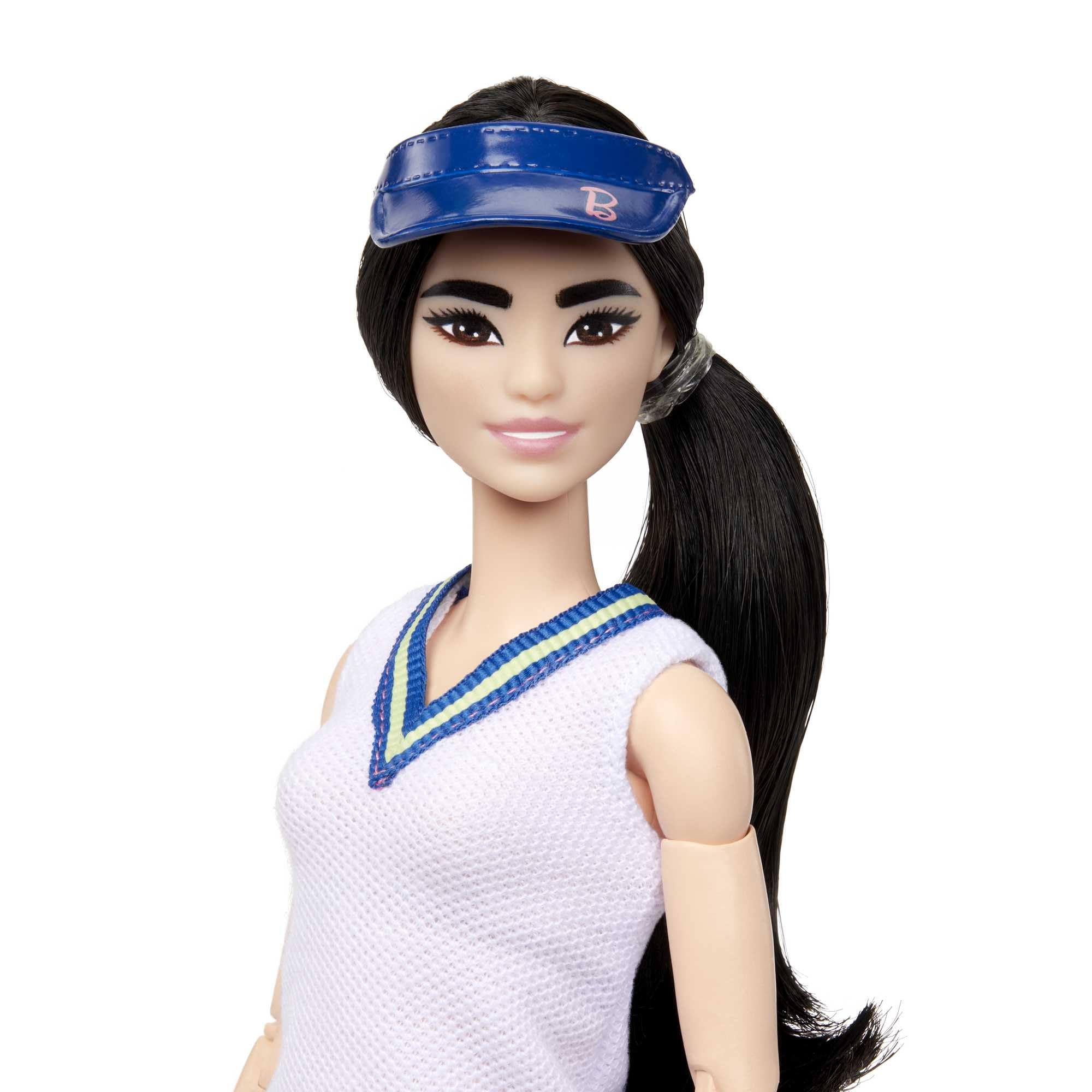 Barbie Career Tennis Player Doll with Racket & Ball - 22-Joint Articulated Playset for Kids 6
