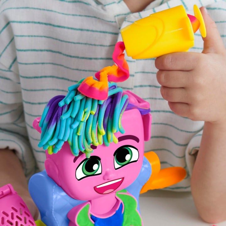 Play-Doh Hair Stylin' Salon Playset - Creative Styling Fun for Ages 3+