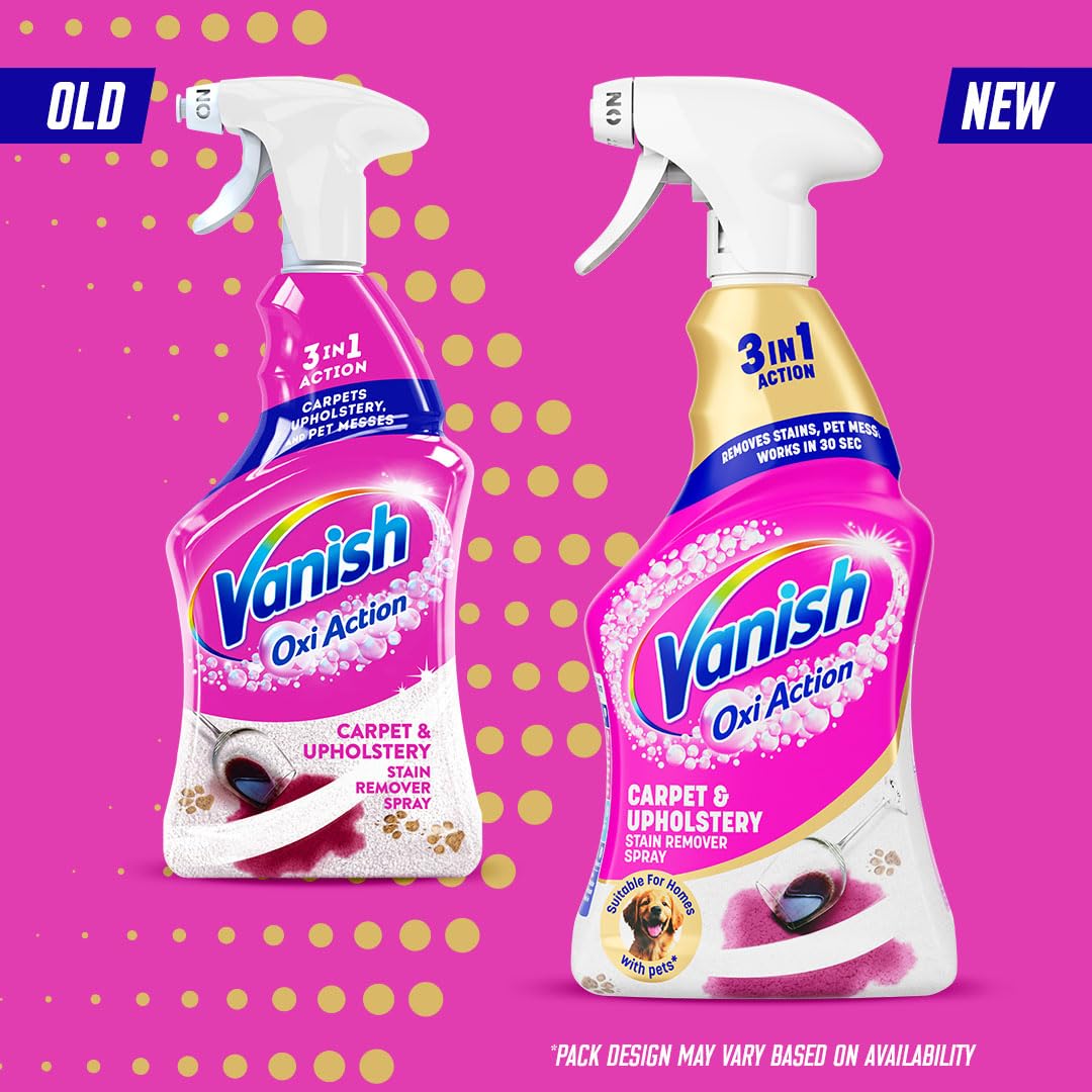Vanish - Oxi Action Carpet & Upholstery Stain Remover Spray 500ml 13