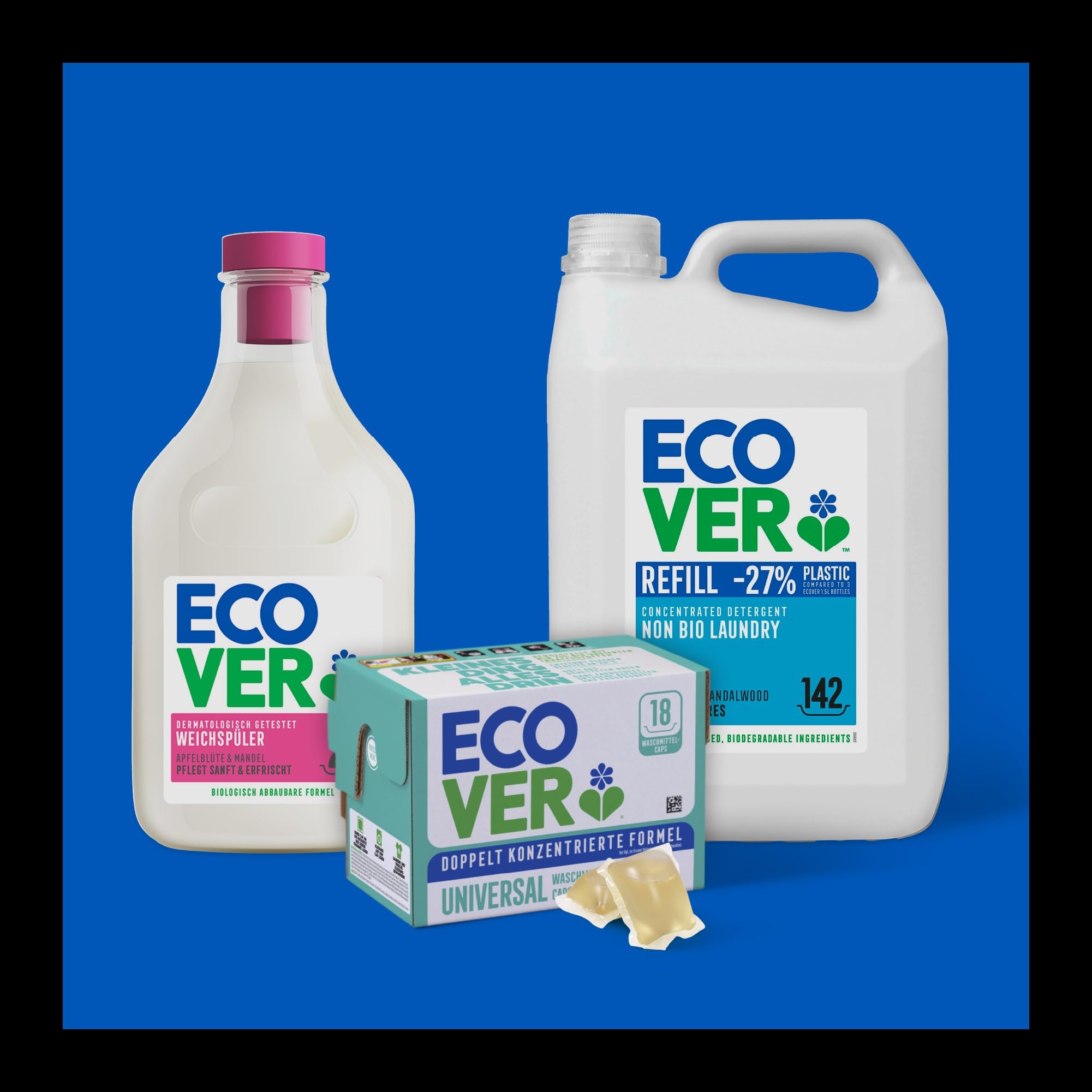 Ecover Lavender & Eucalyptus Non Bio Laundry Washing Powder, 1.875kg, 25 Wash 6