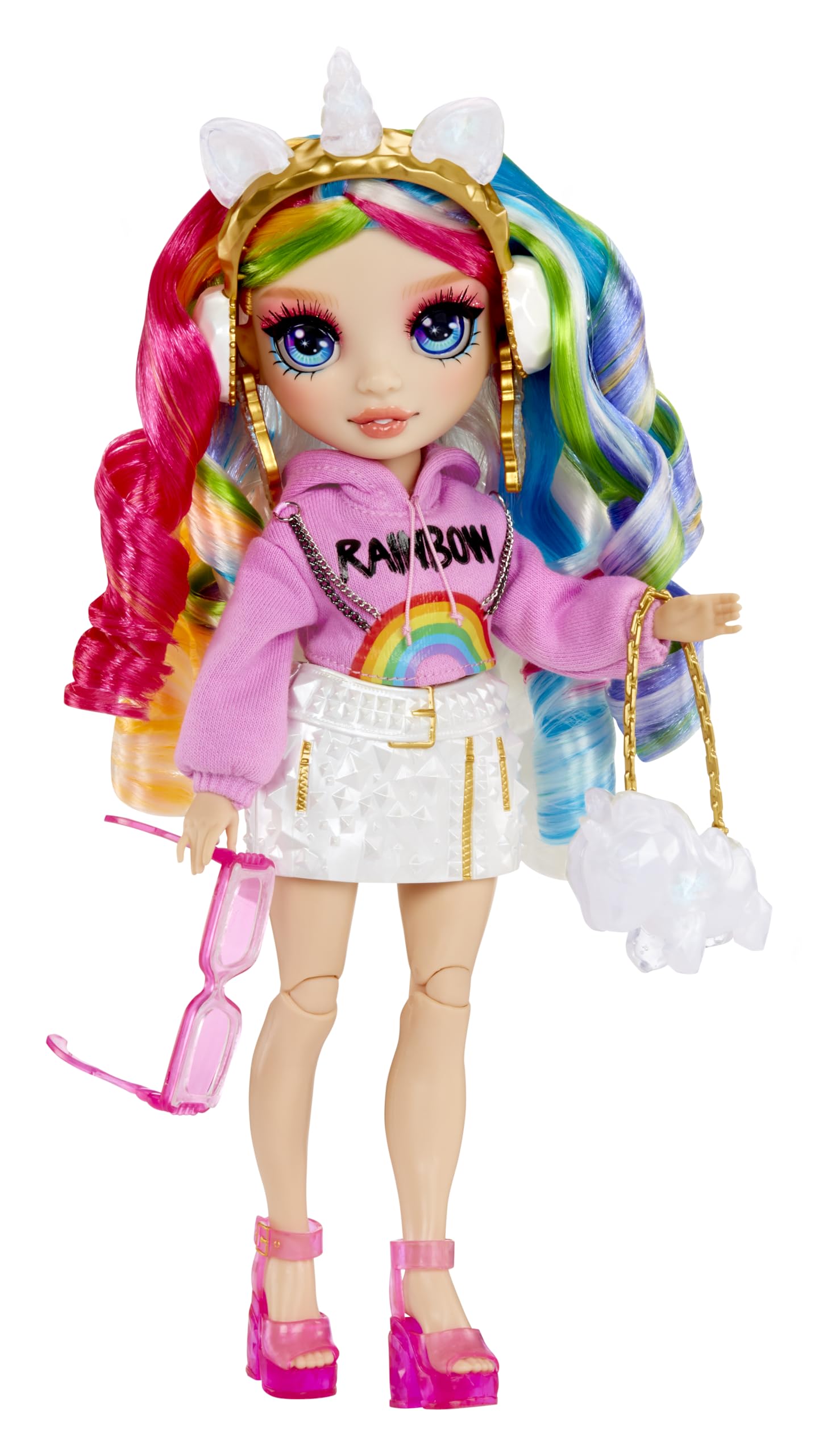 Rainbow High Creative Crystals Amaya - 28 cm Fashion Doll with DIY Crystal Accessory Kit 2