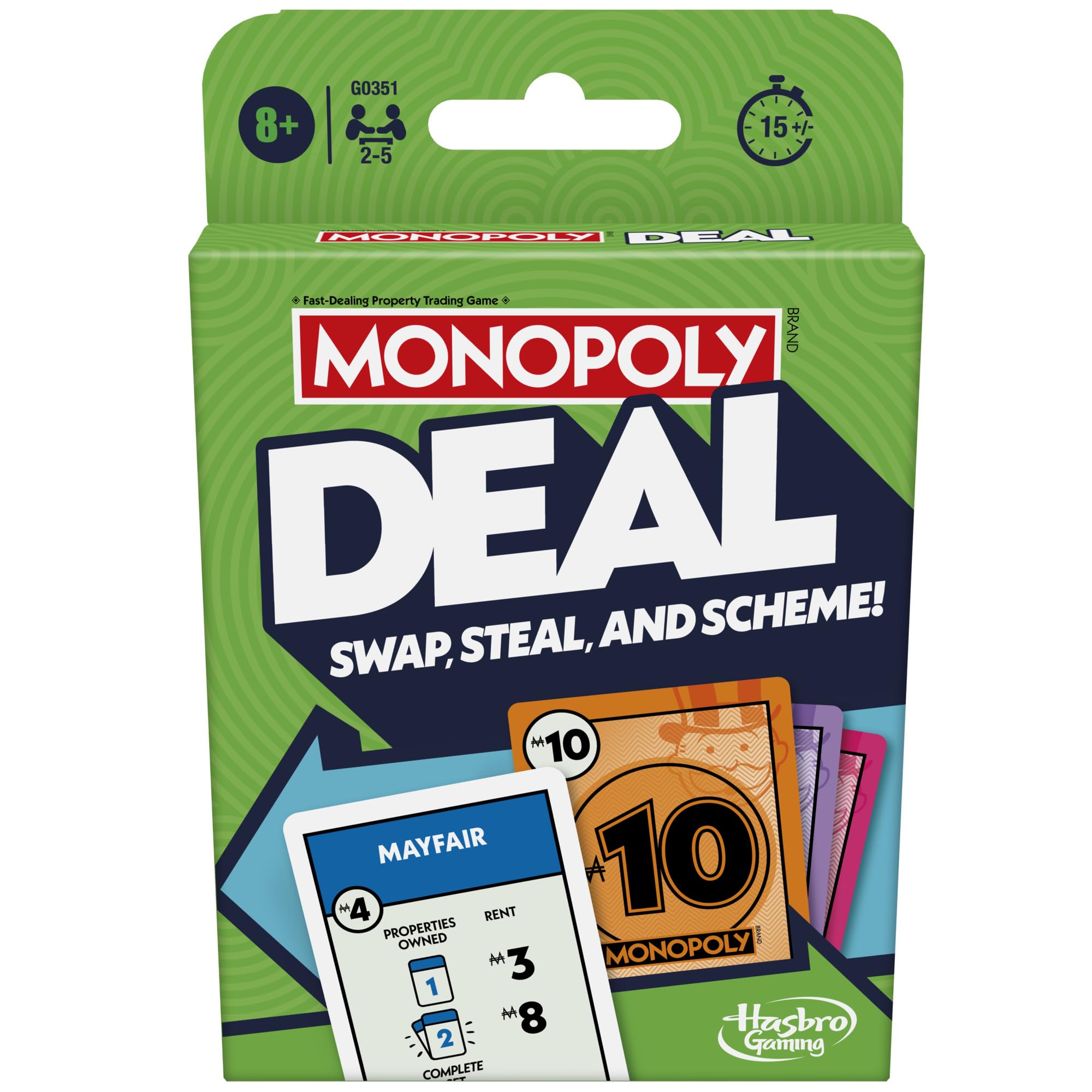 Hasbro Monopoly Deal Card Game 1