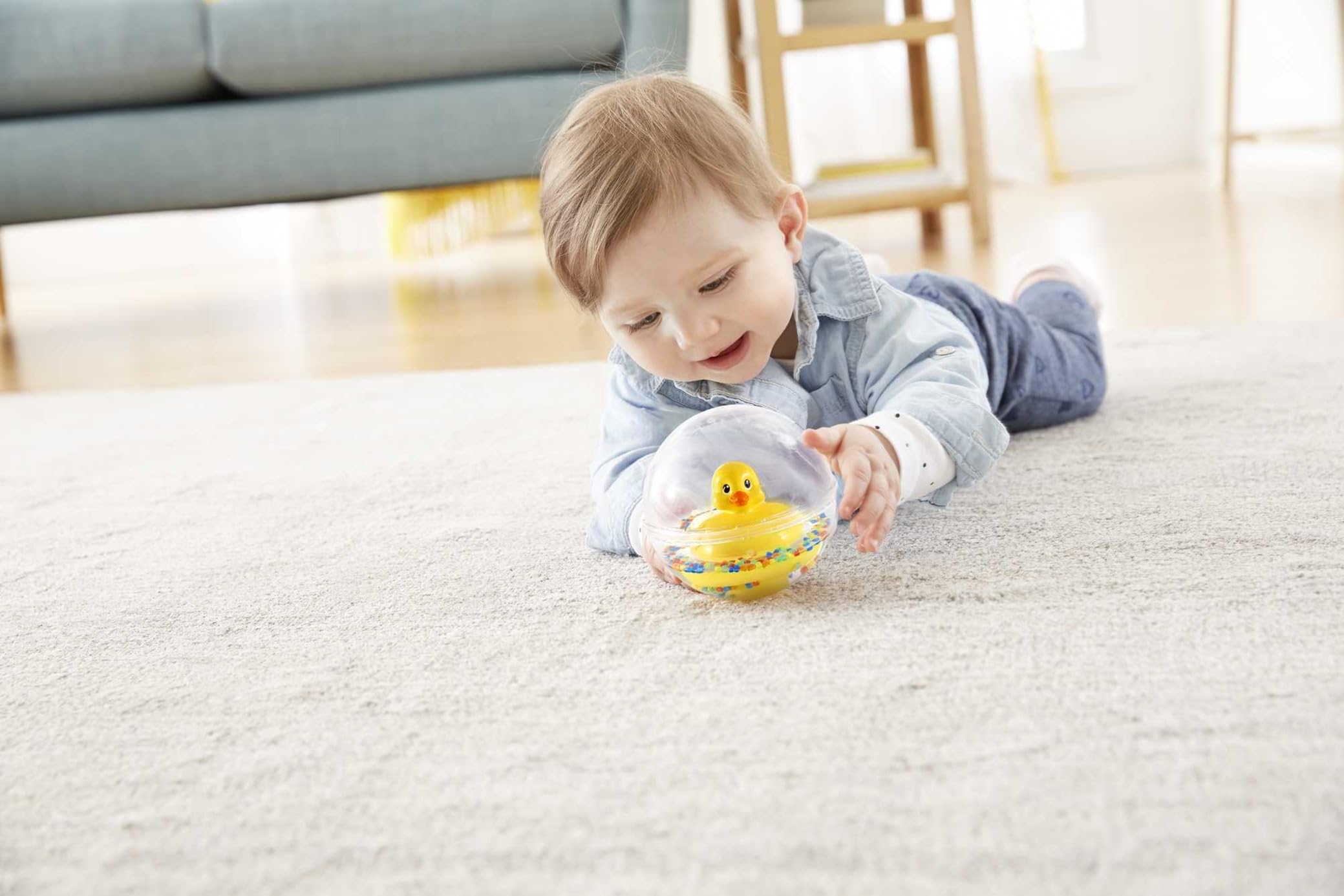 Fisher-Price Watermates Duck Ball - Floating Bath Toy for Babies & Toddlers 8