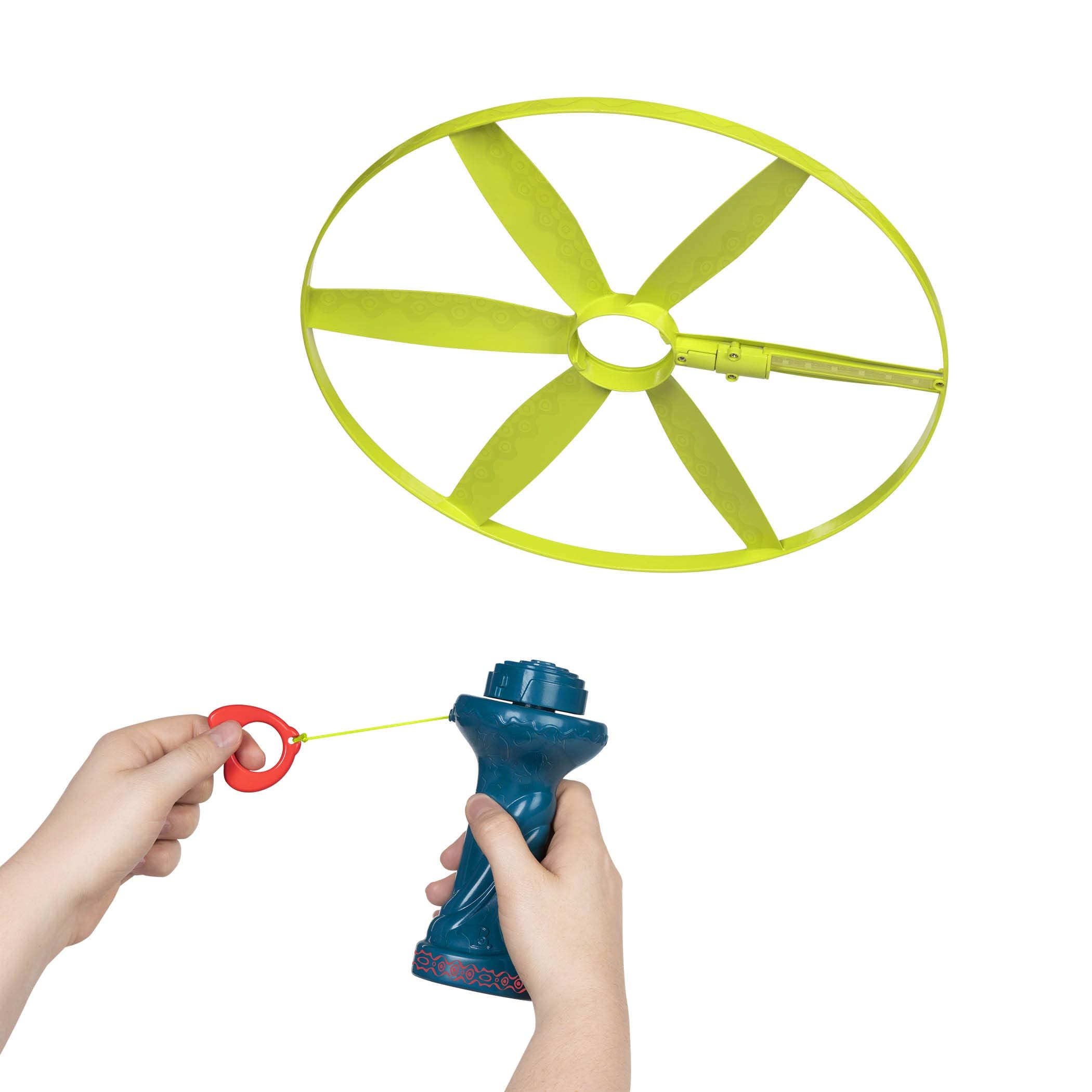 B. toys Disc-Oh Flyers Skyrocopter Boomerang - Light-Up Flying Disc Toy for Kids 5+ 2