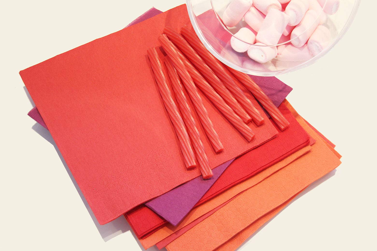 Morigami 40 x 40 cm 2-Ply 1/4 Fold Napkins - Pack of 100 - Black 4