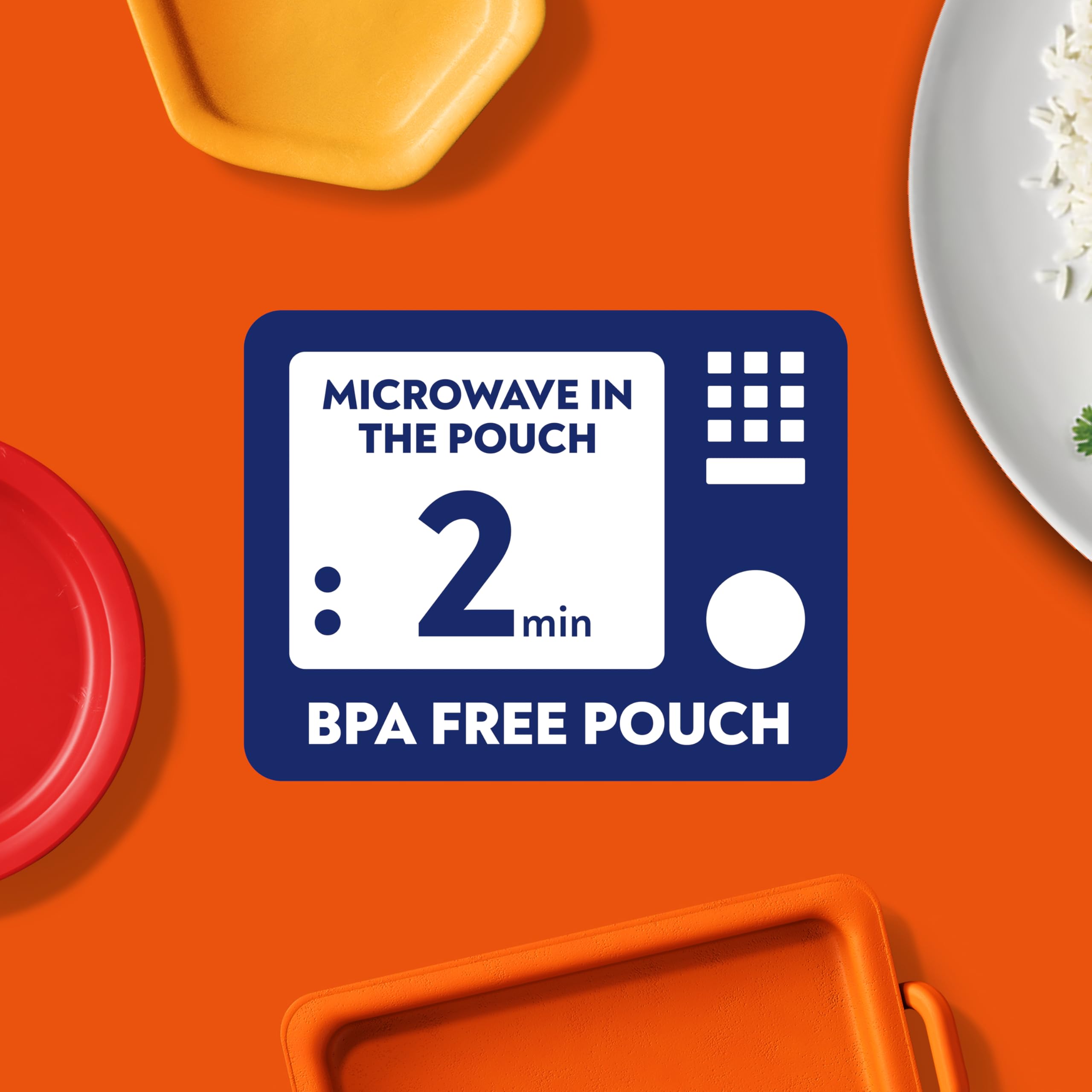 Ben's Original Basmati Microwave Rice, Bulk Multipack 6 x 220 g Pouches 4