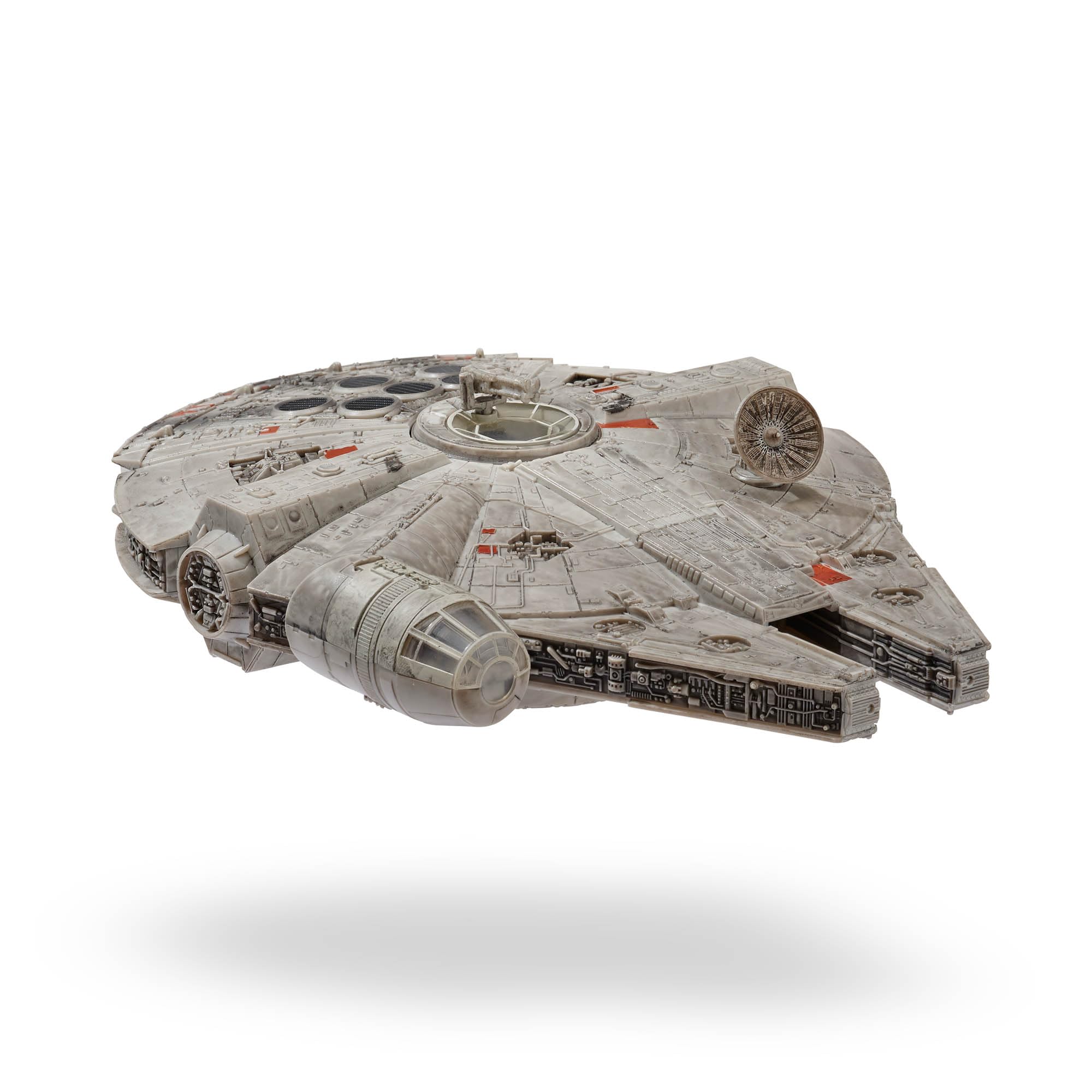 Jazwares Star Wars Micro Galaxy Squadron Millennium Falcon - 9-Inch Assault Class Vehicle with 4 Micro Figures