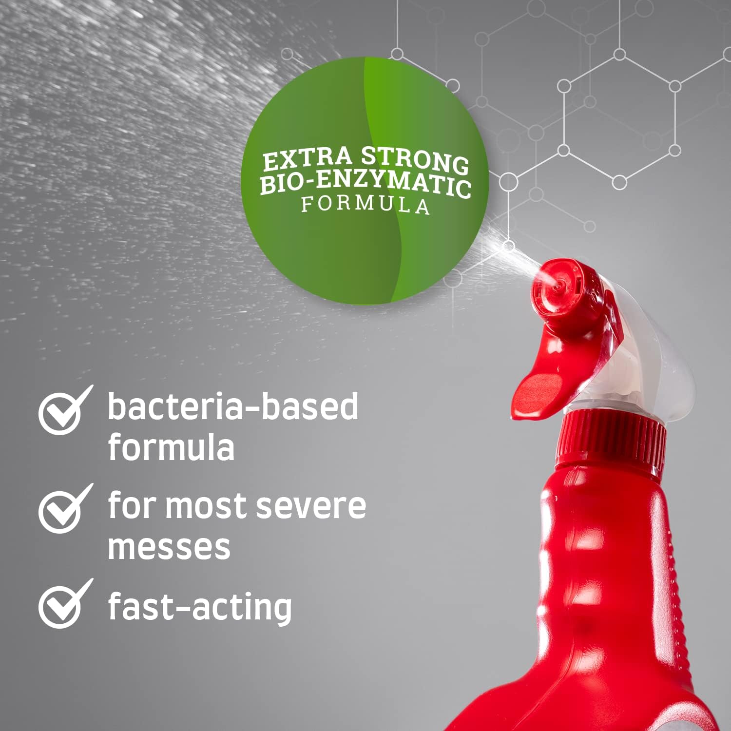 Nature's Miracle Ultimate Cat Stain & Odour Eliminator - Extra Strong Bio-Enzymatic Formula (1.03 kg) 8