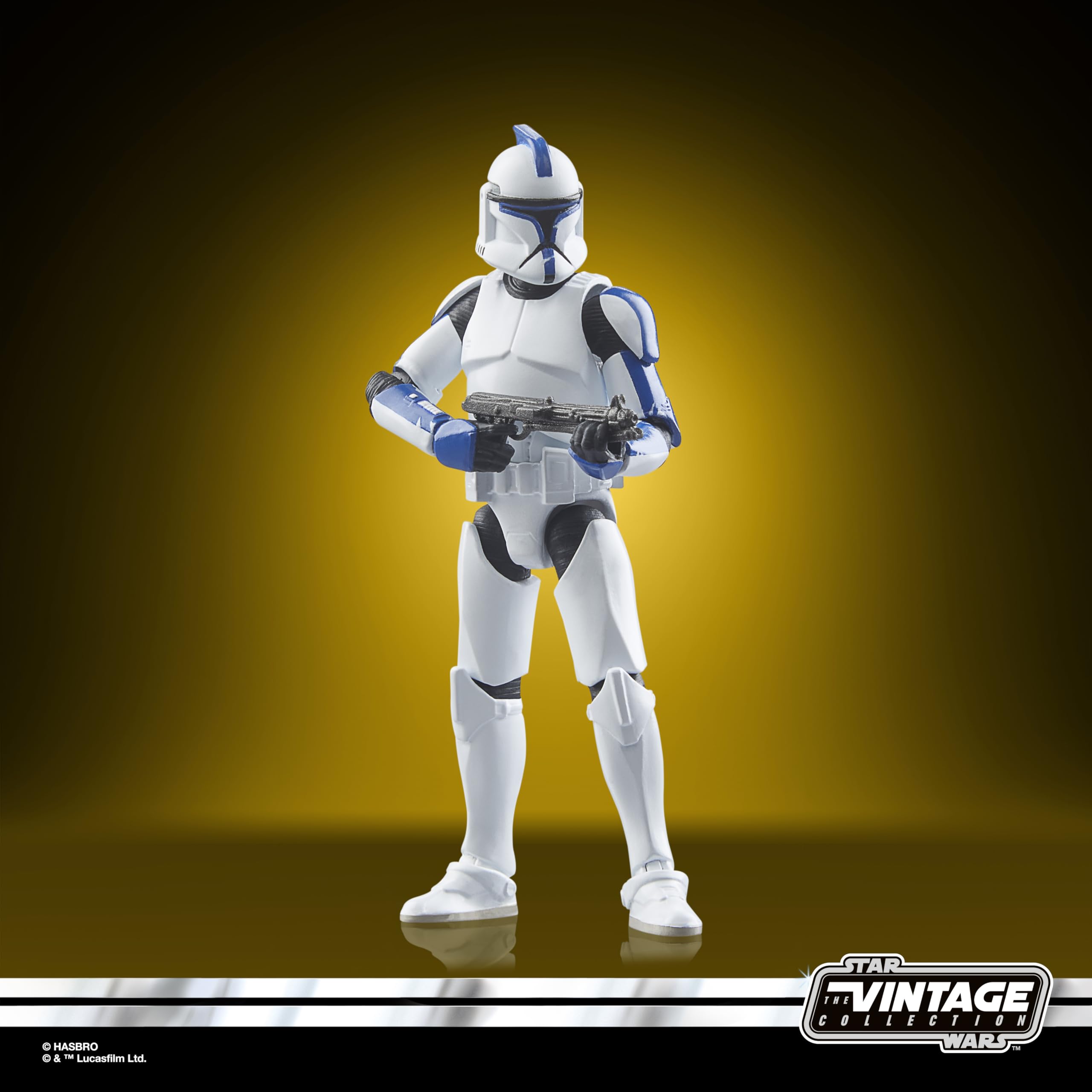 Star Wars The Vintage Collection Clone Trooper Lieutenant (Teth) 3.75-inch Action Figure - Ages 4+ 6