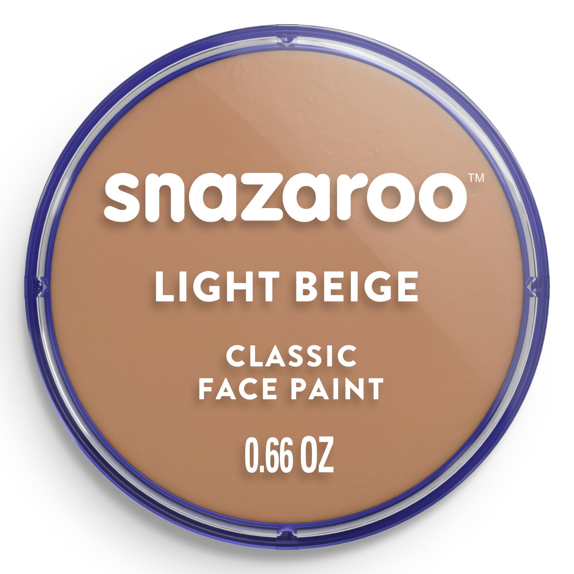Snazaroo Classic Face and Body Paint - Light Beige (18ml) 2
