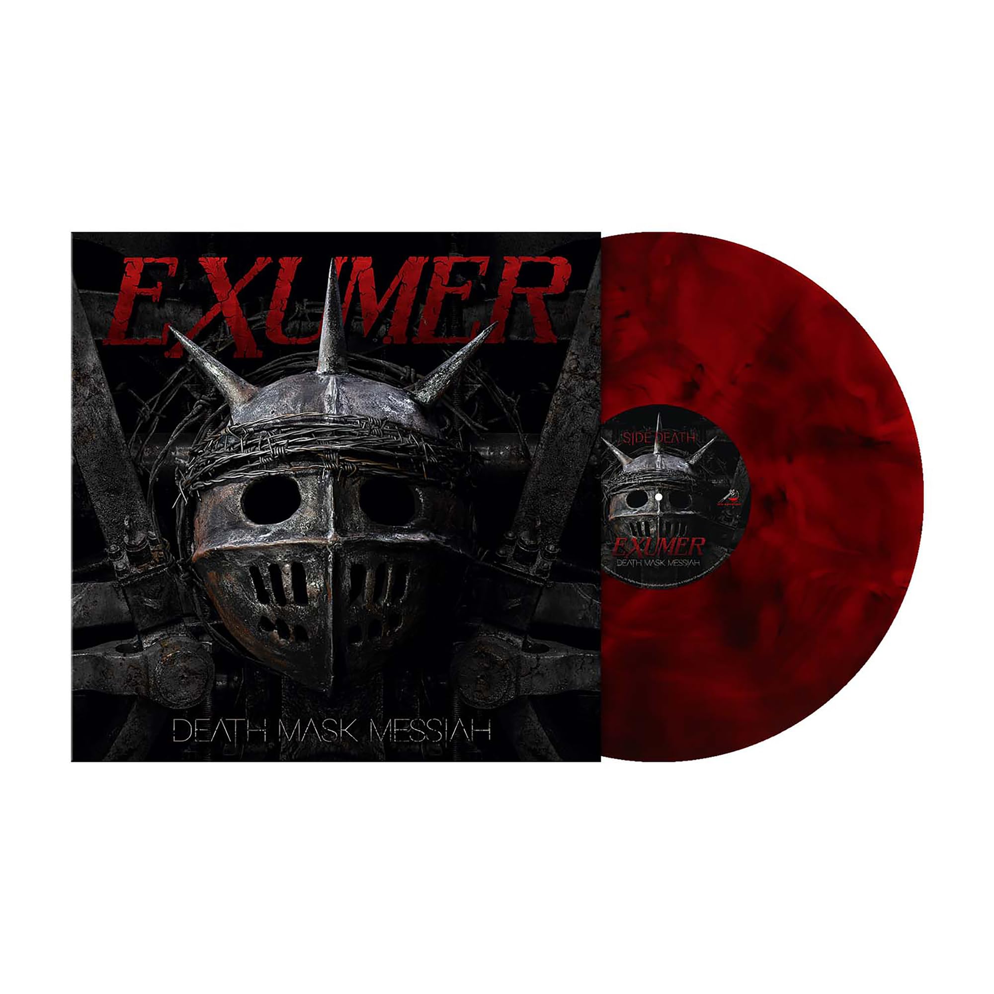 Exumer - Death Mask Messiah [Galaxy Red & Black Vinyl]