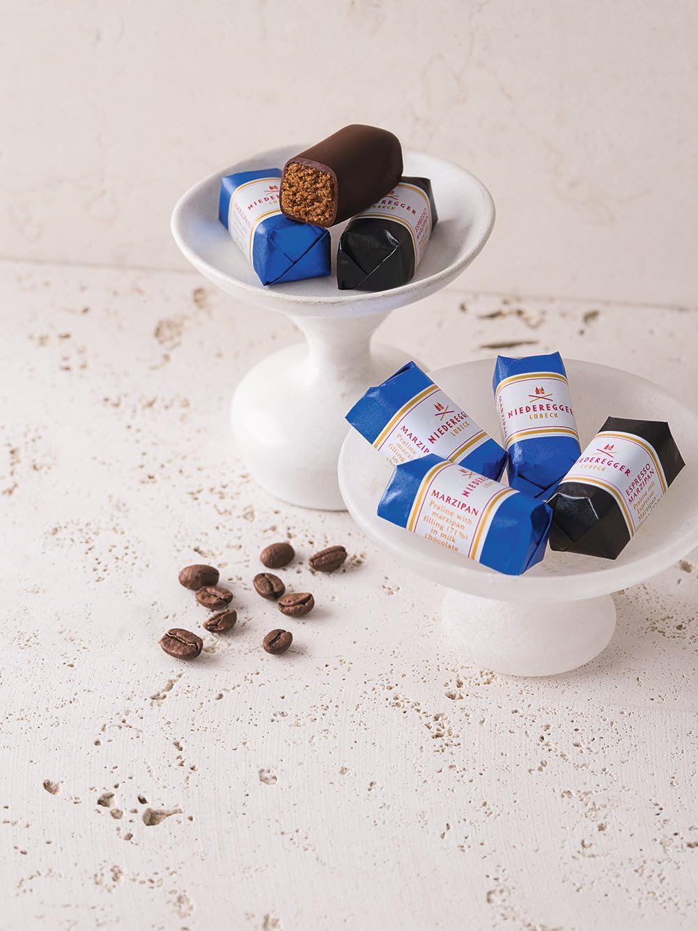 Niederegger Assorted Chocolate Mini Loaves - 24 Pieces, 300g | Marzipan Variety Pack 3