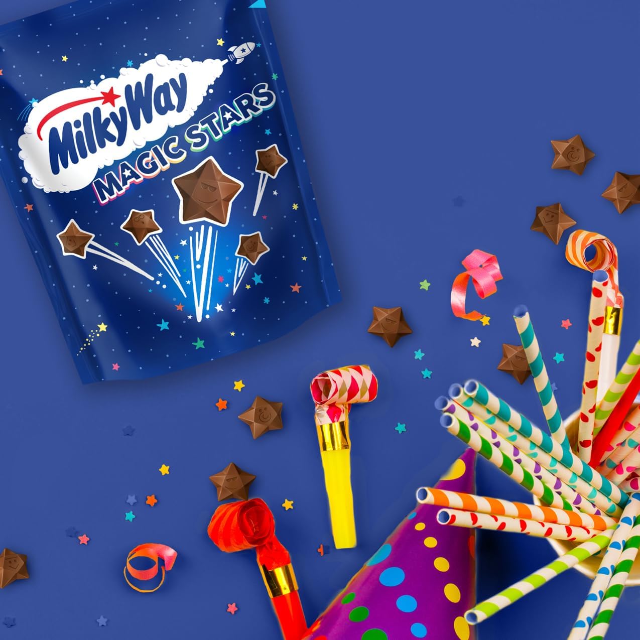Milky Way Magic Stars Milk Chocolate Pouch (100g) 11