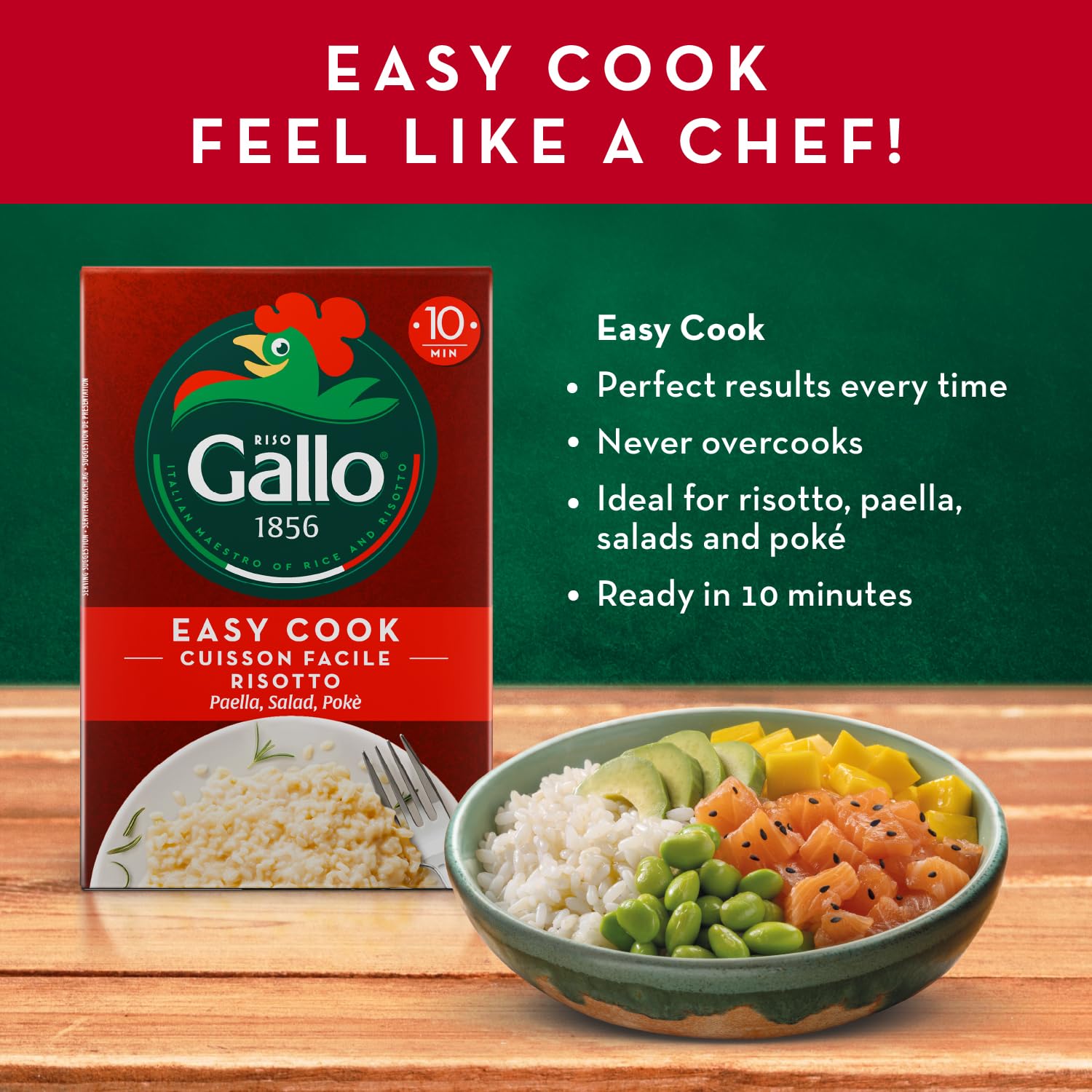 Riso Gallo Easy Cook Rice - Foolproof Parboiled Risotto Rice | 500 g 3