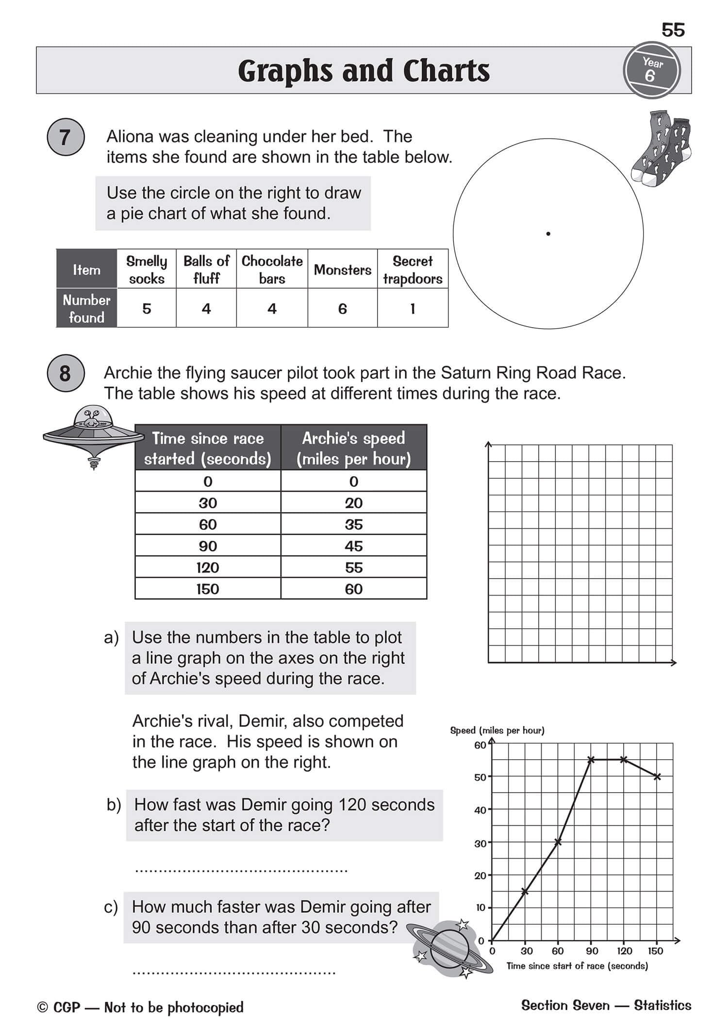 CGP KS2 Maths Question Book - Practice Questions for Key Stage Two Maths | Paperback 6
