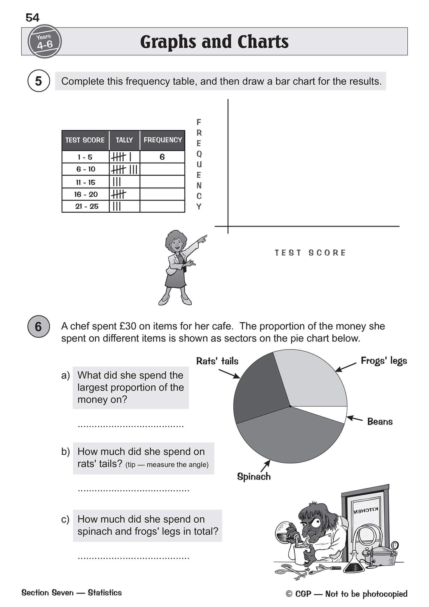 CGP KS2 Maths Question Book - Practice Questions for Key Stage Two Maths | Paperback 5