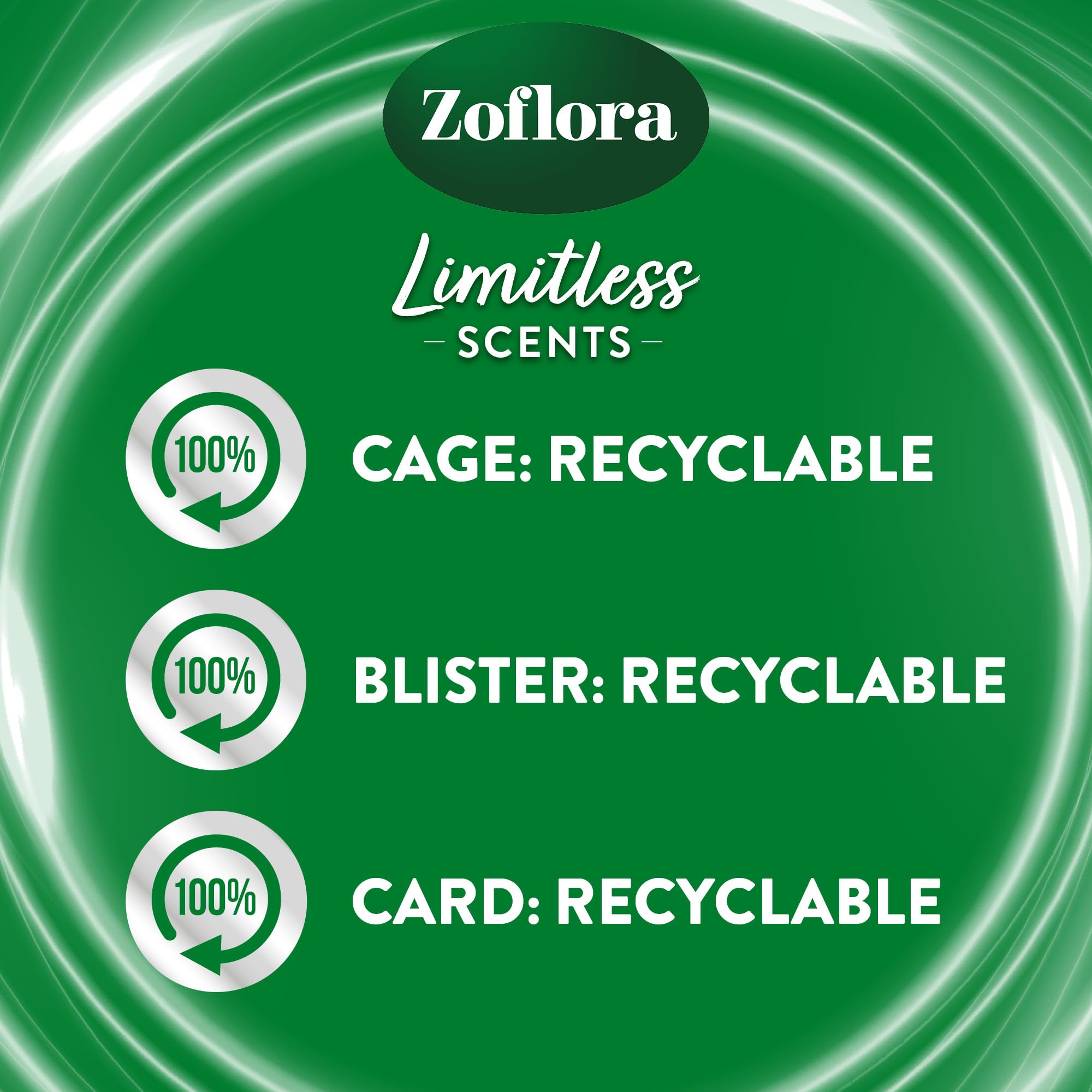 Zoflora Grapefruit & Lime Toilet Rim Blocks - Long-Lasting Fragrance, Limescale Prevention | 2 x 131g Pack 6