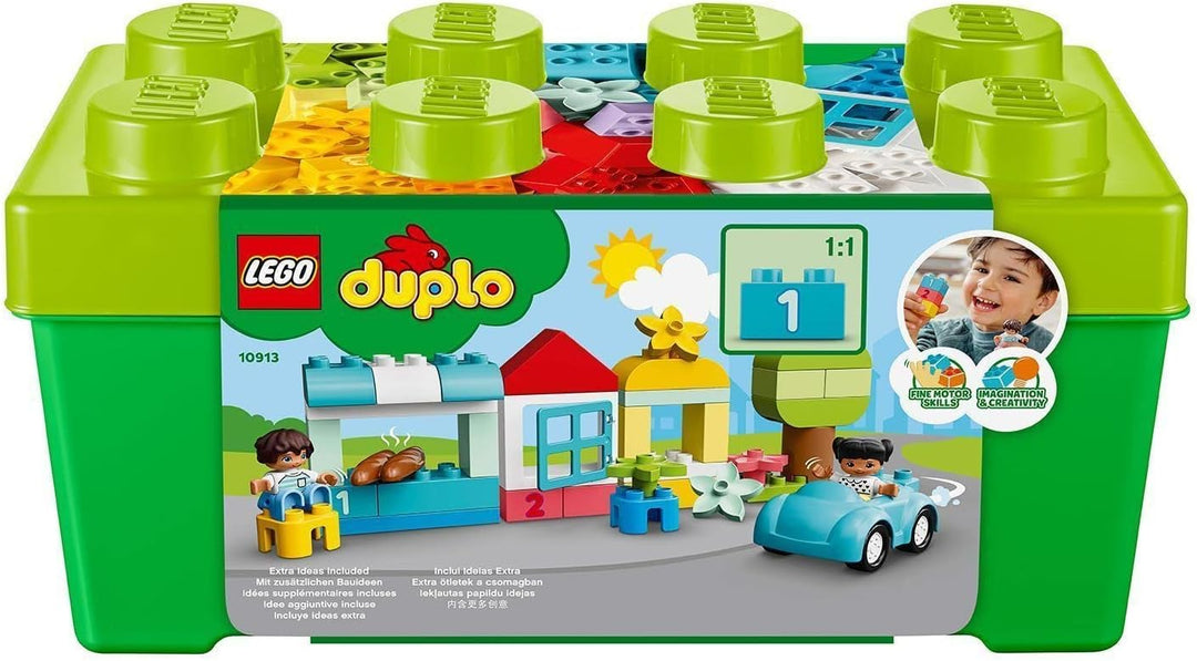 LEGO DUPLO Classic Brick Box 10913 - Educational Building Set for Toddlers 18 Months+