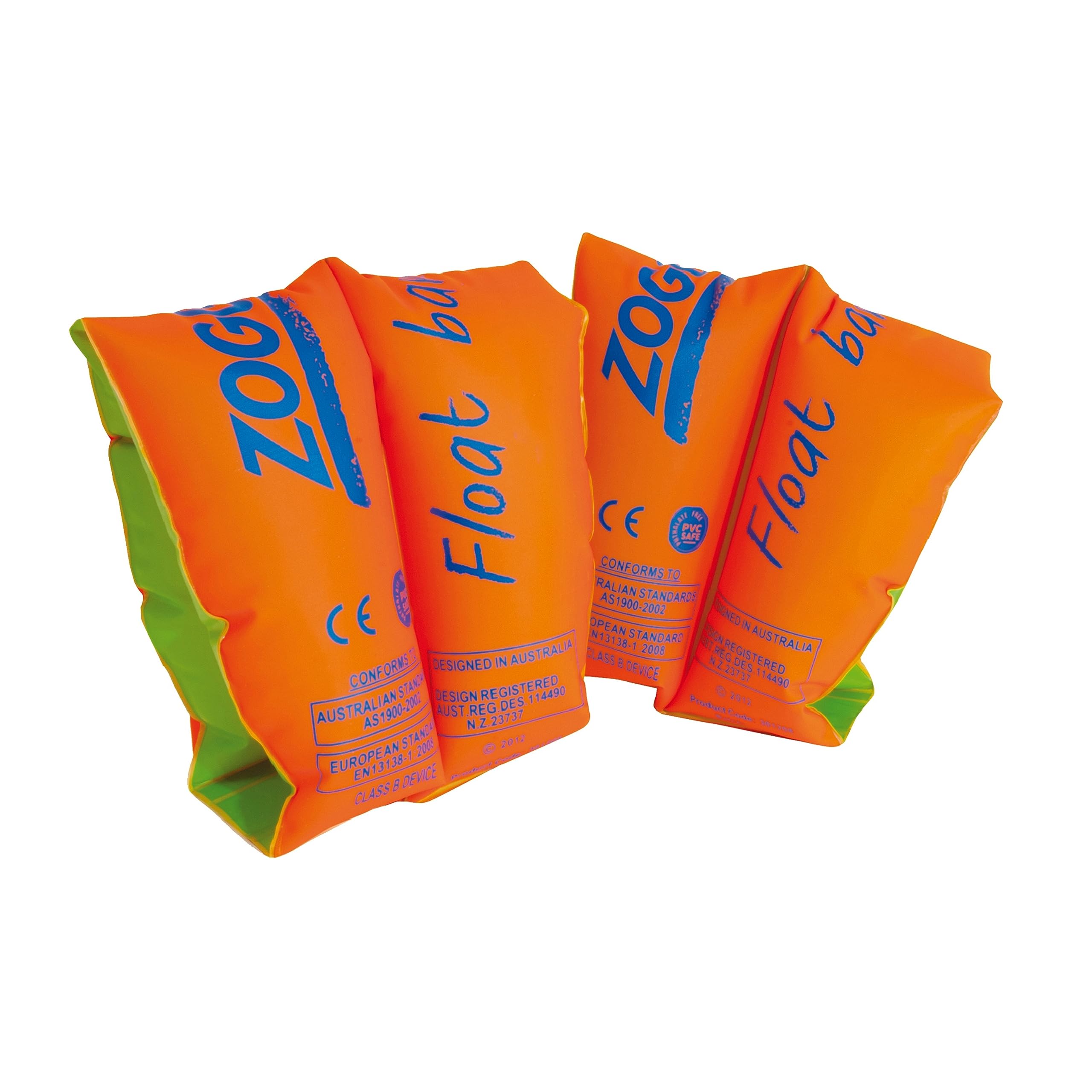 Zoggs Inflatable Armbands - Learn to Swim Aid | 0-1 Year (0-11kg) | Orange