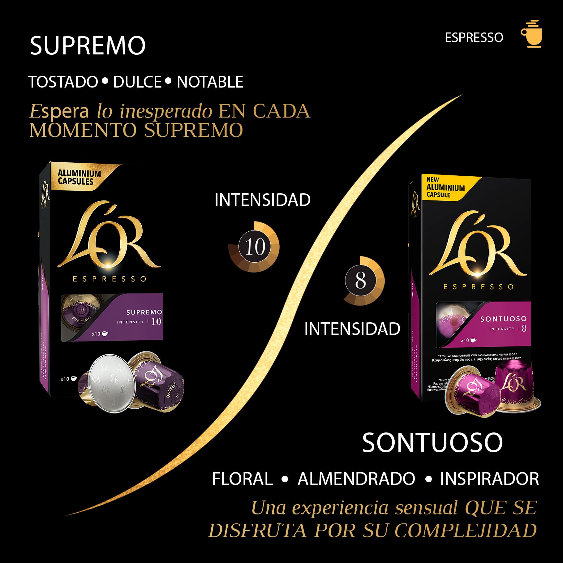 L'OR Favourites Assortment - Nespresso Compatible Coffee Pods (Pack of 80) 5