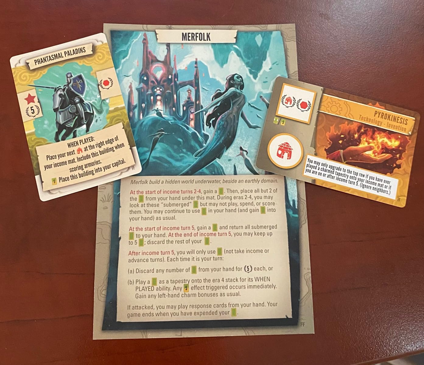 Stonemaier Games Tapestry: Fantasies & Futures Expansion 8