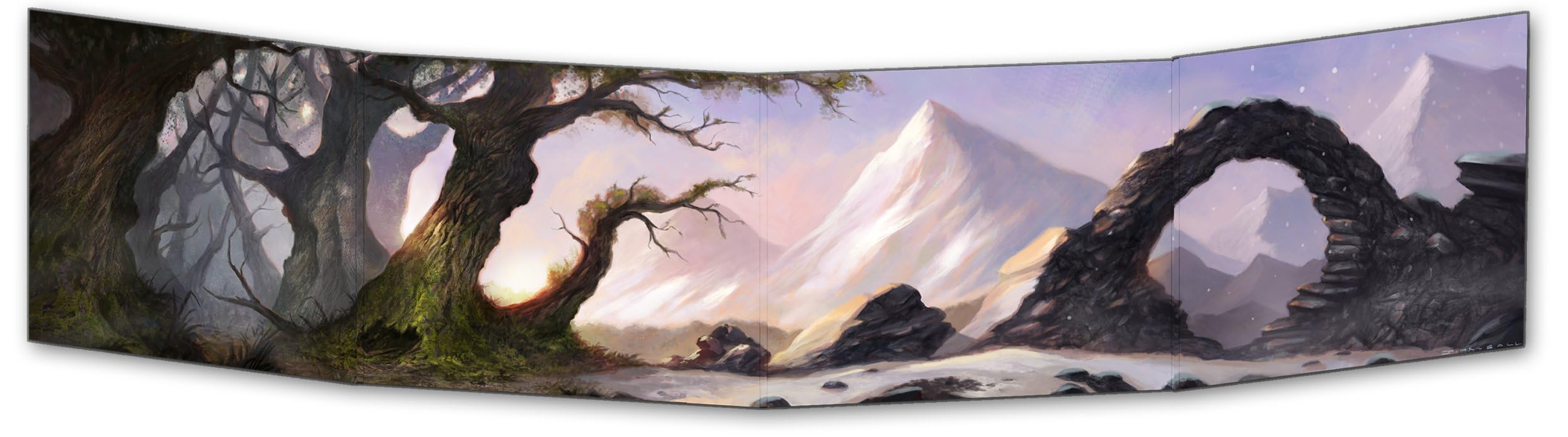 Loke BattleMats GM Screen Terrain & Random Encounters RPG Accessory Ages 14+ 2