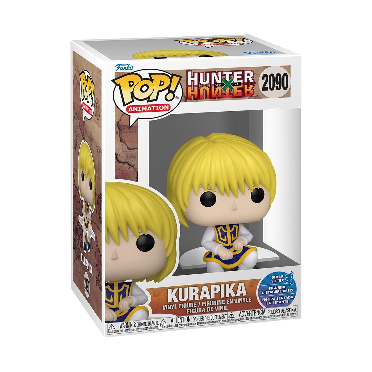 Funko Pop! Animation: Hunter X Hunter - Kurapika Shelf Sitter Collectible Figure | Vinyl | 3.75 in 1