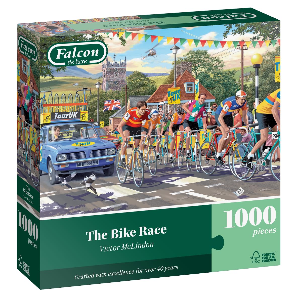 Falcon The Bike Race - 1000 Piece Jigsaw Puzzle for Adults