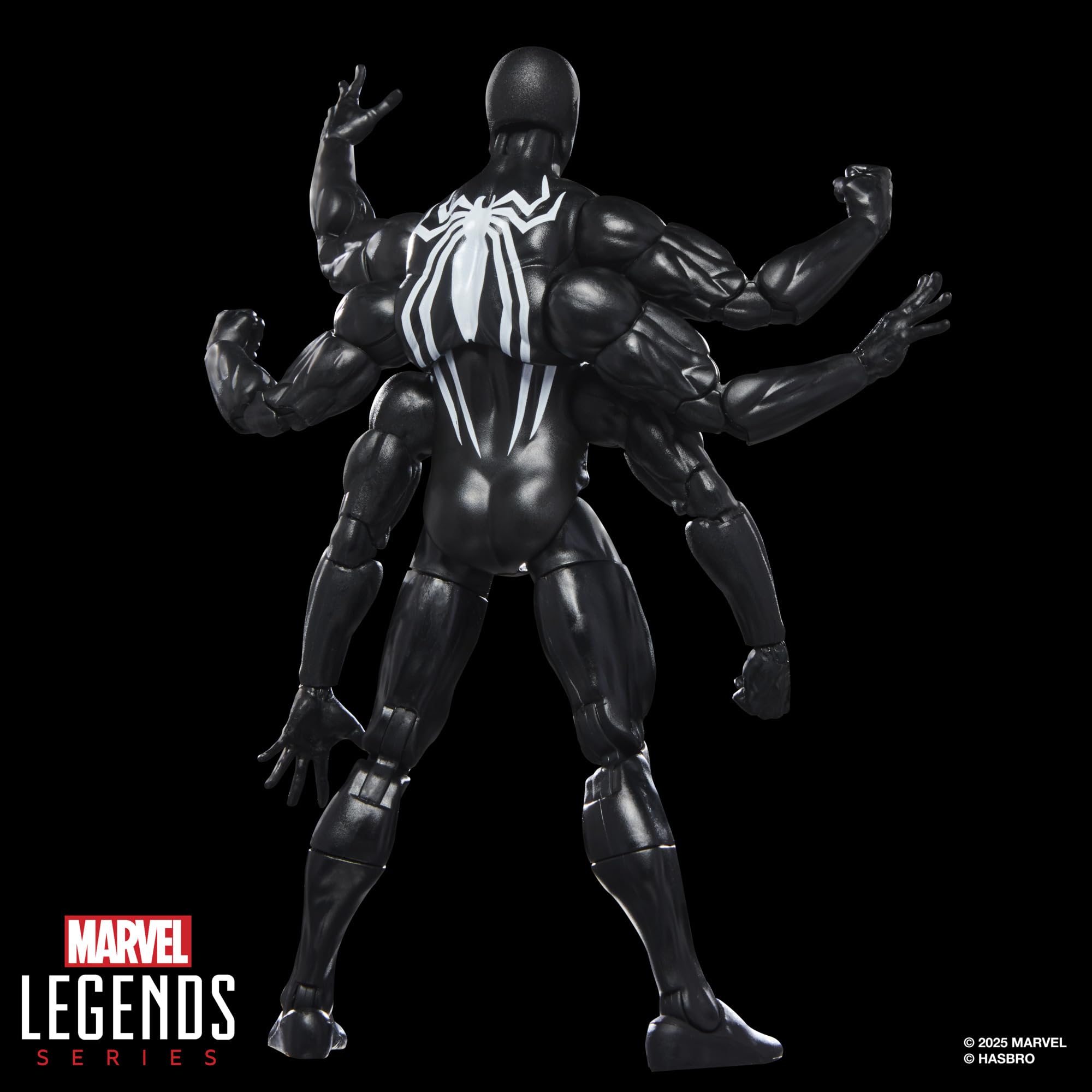 Hasbro Marvel Legends Dark Avengers Spider-Man Action Figure - 15 cm Scale | Ages 4+ | Includes 3 Accessories 8
