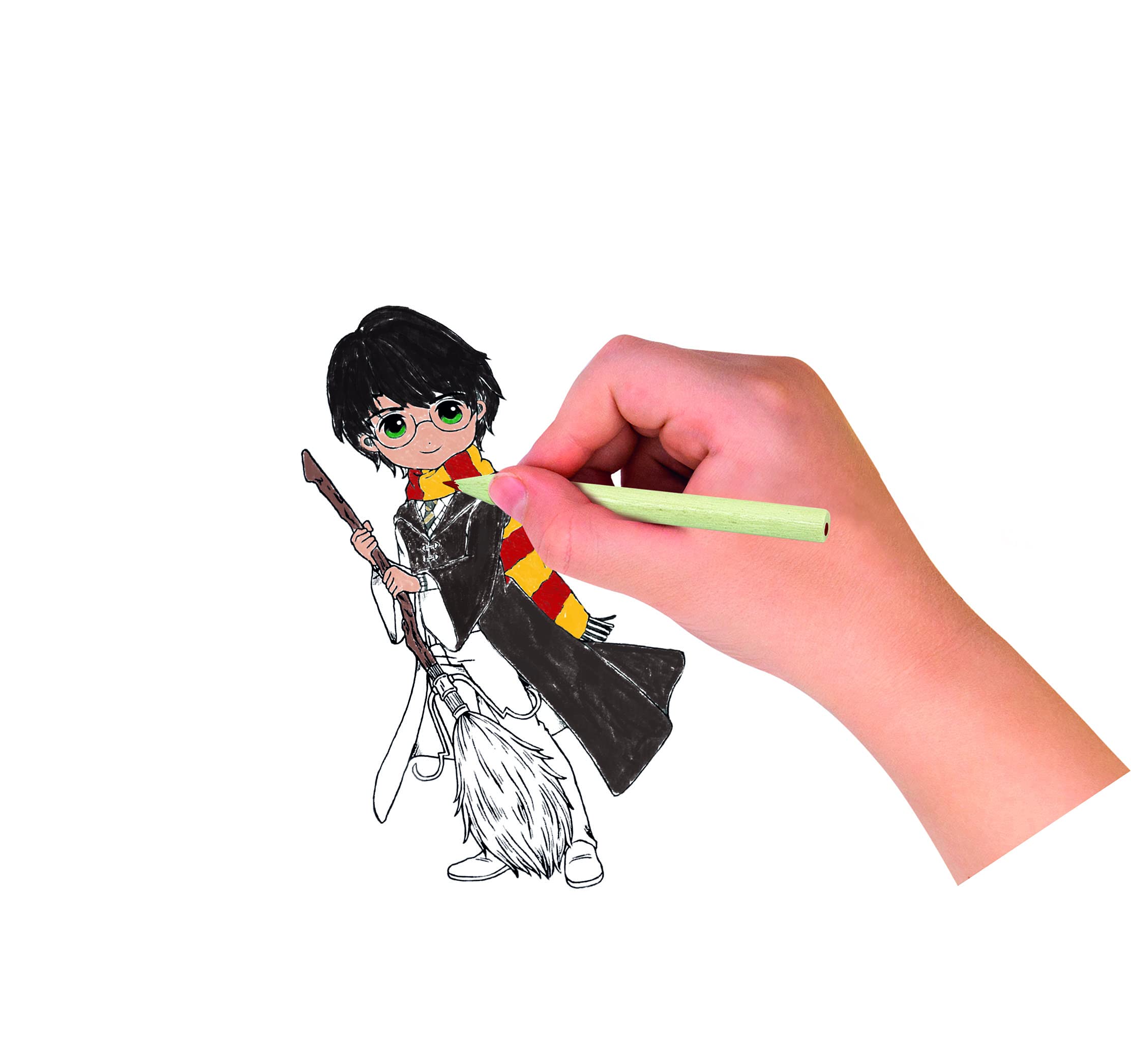 Clementoni Luminous Harry Potter Drawing Board - Trace & Create Magic Scenes for Kids 7+ 14