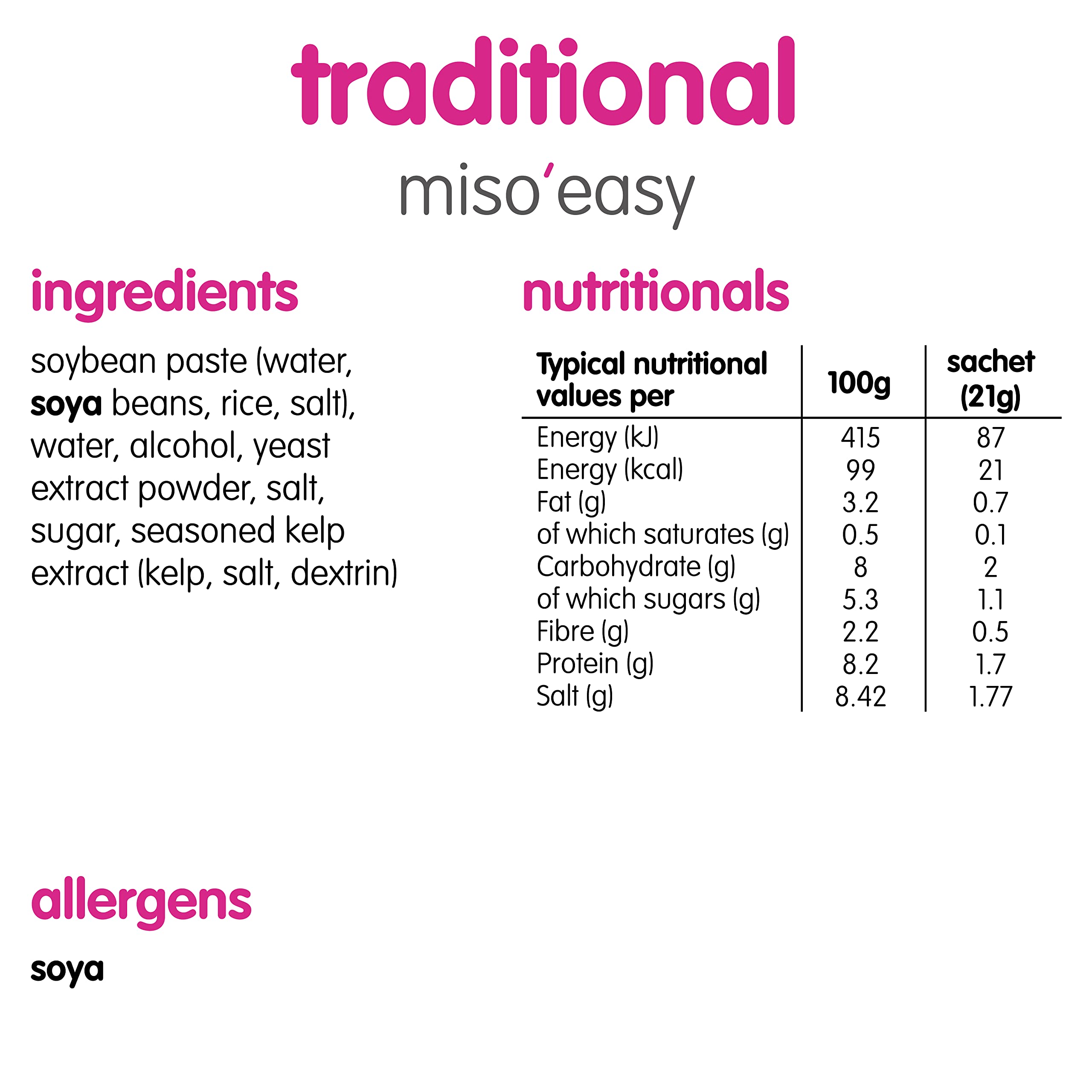 itsu Miso Easy Soup Paste - 1260g (60 Servings) 5