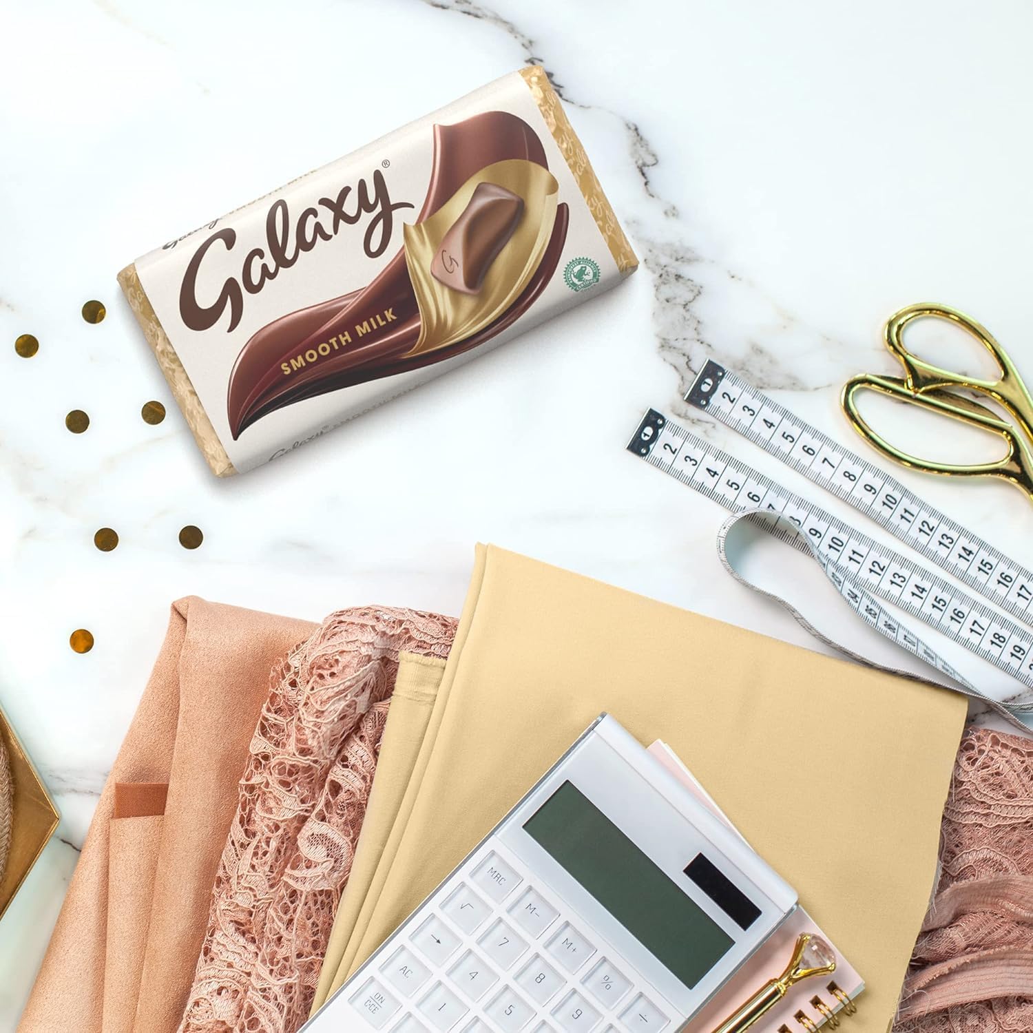 Galaxy Smooth Milk Chocolate Bar 100g - Movie Night Snack, Chocolate Gift, Sharing Bar 7