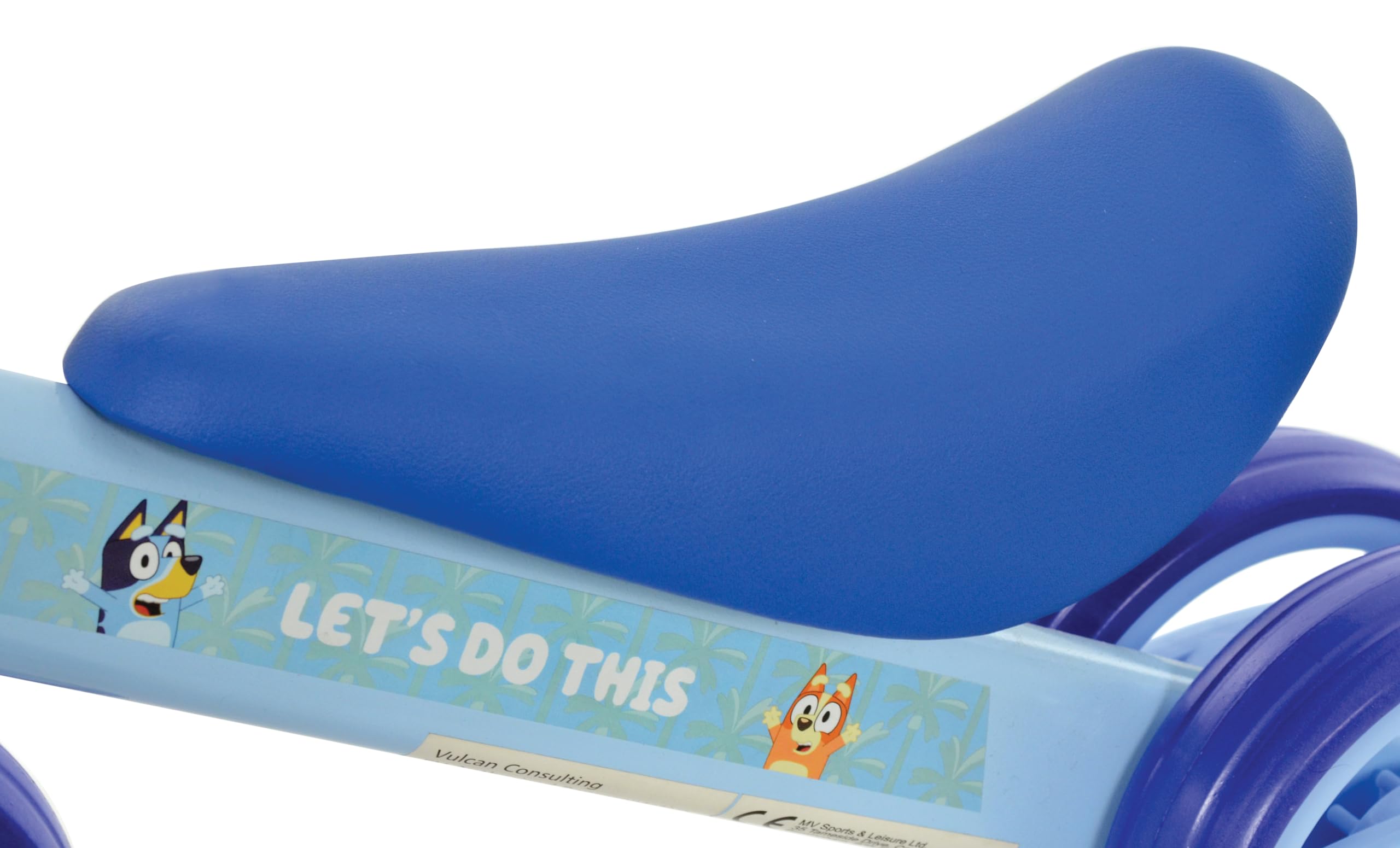 Bluey Officially Licensed Ride On Toy - Durable Steel Frame for Ages 1+ 6