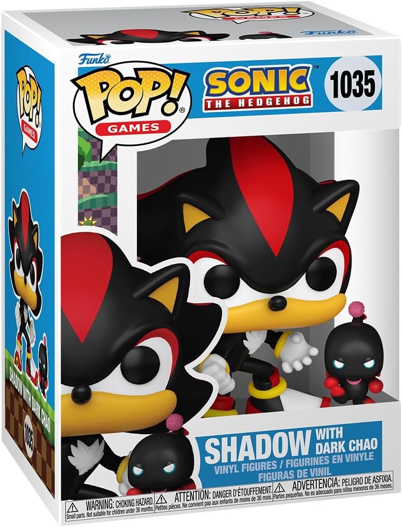 Funko Pop! Sonic the Hedgehog - Shadow the Hedgehog with DChao Vinyl Figure