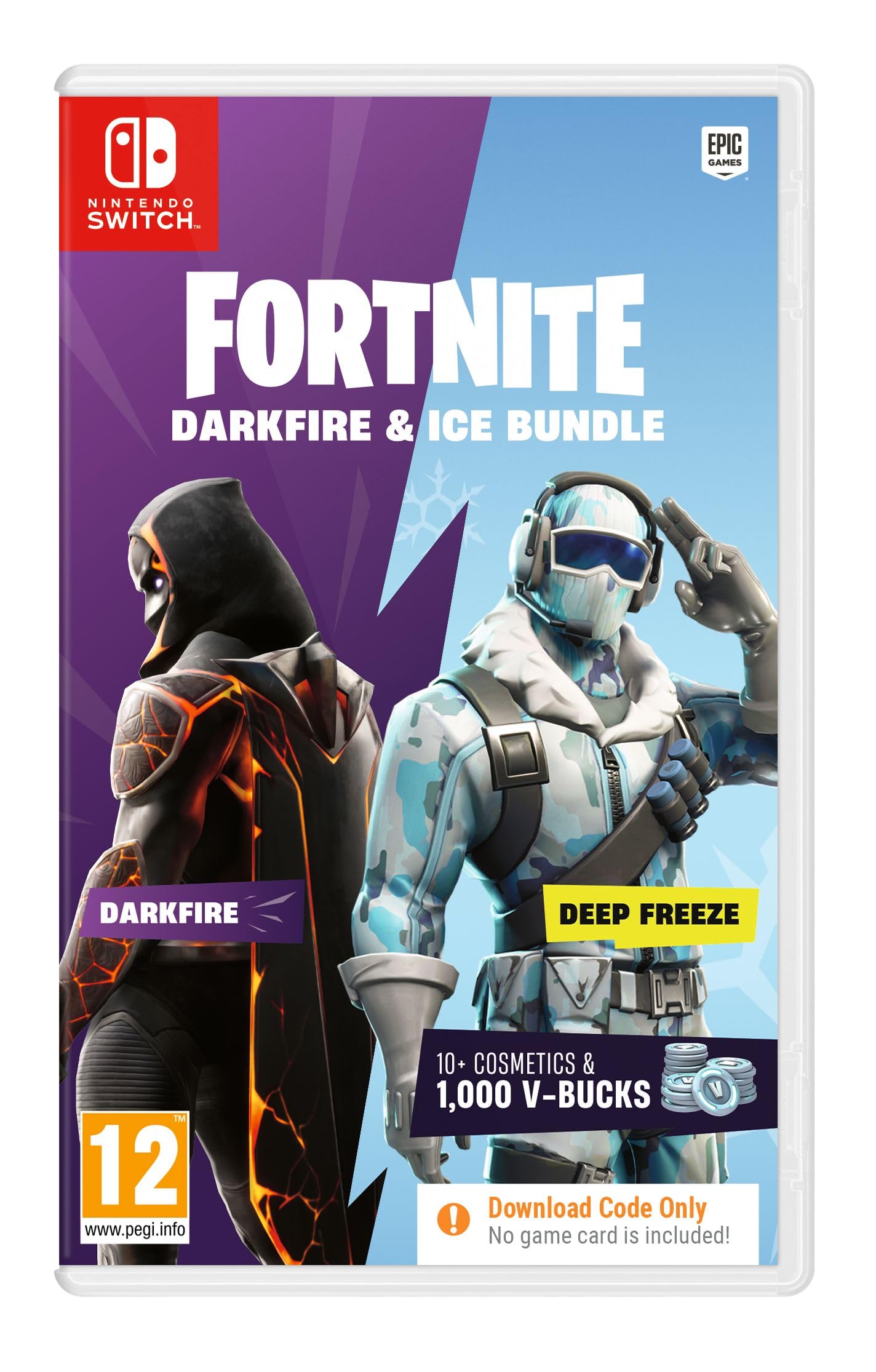 Epic Games - Fortnite Darkfire & Ice Bundle (Download Code) for Nintendo Switch 1