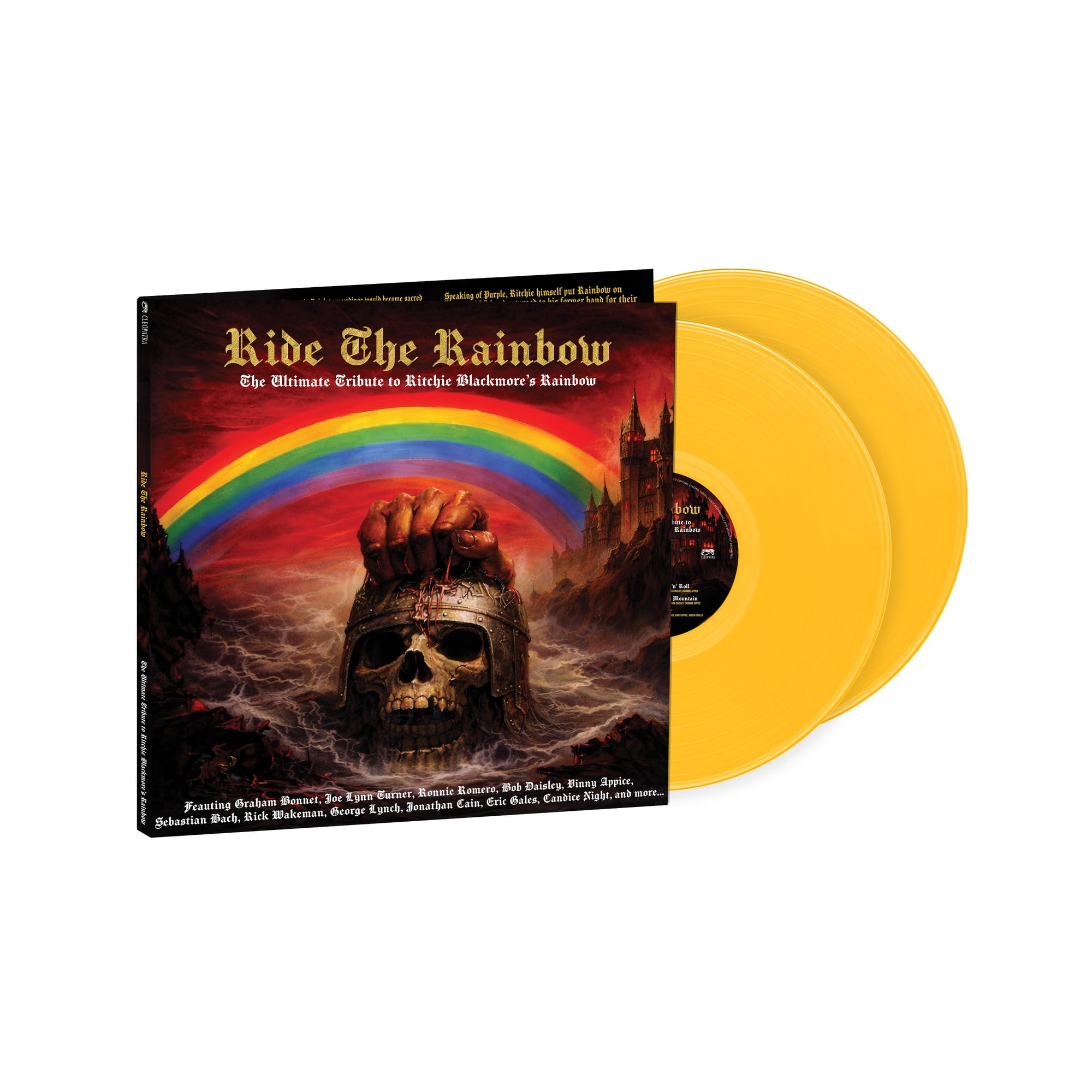 Various Artists - Ride The Rainbow: The Ultimate Tribute to Ritchie Blackmore’s Rainbow [2LP Vinyl] 1