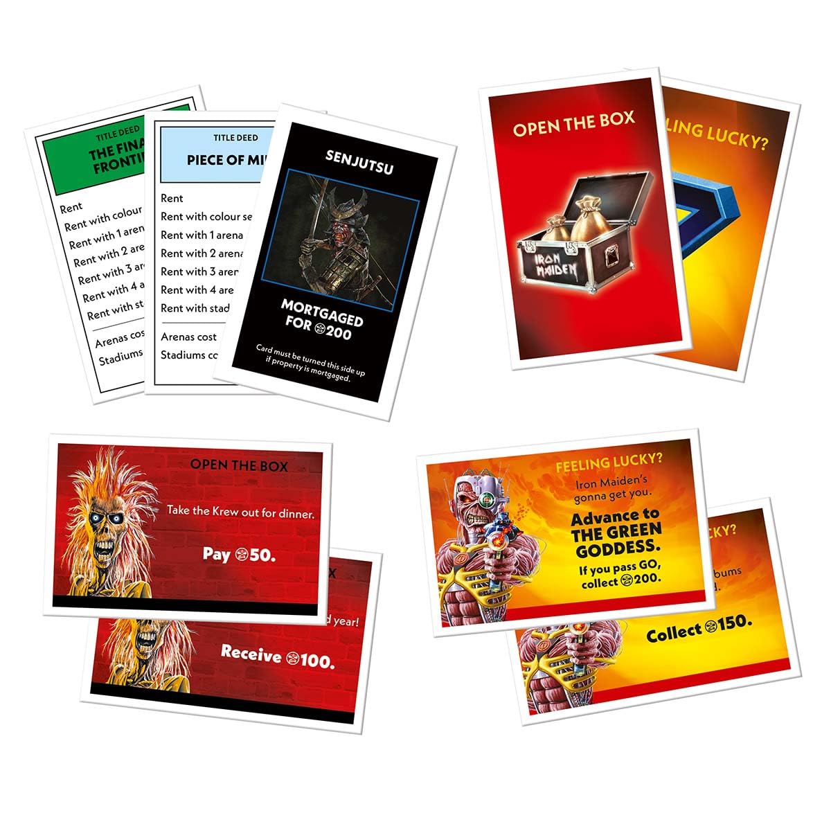 Winning Moves Iron Maiden Monopoly Board Game | Ages 18+ | 2-6 Players | 60+ Min Play Time 4