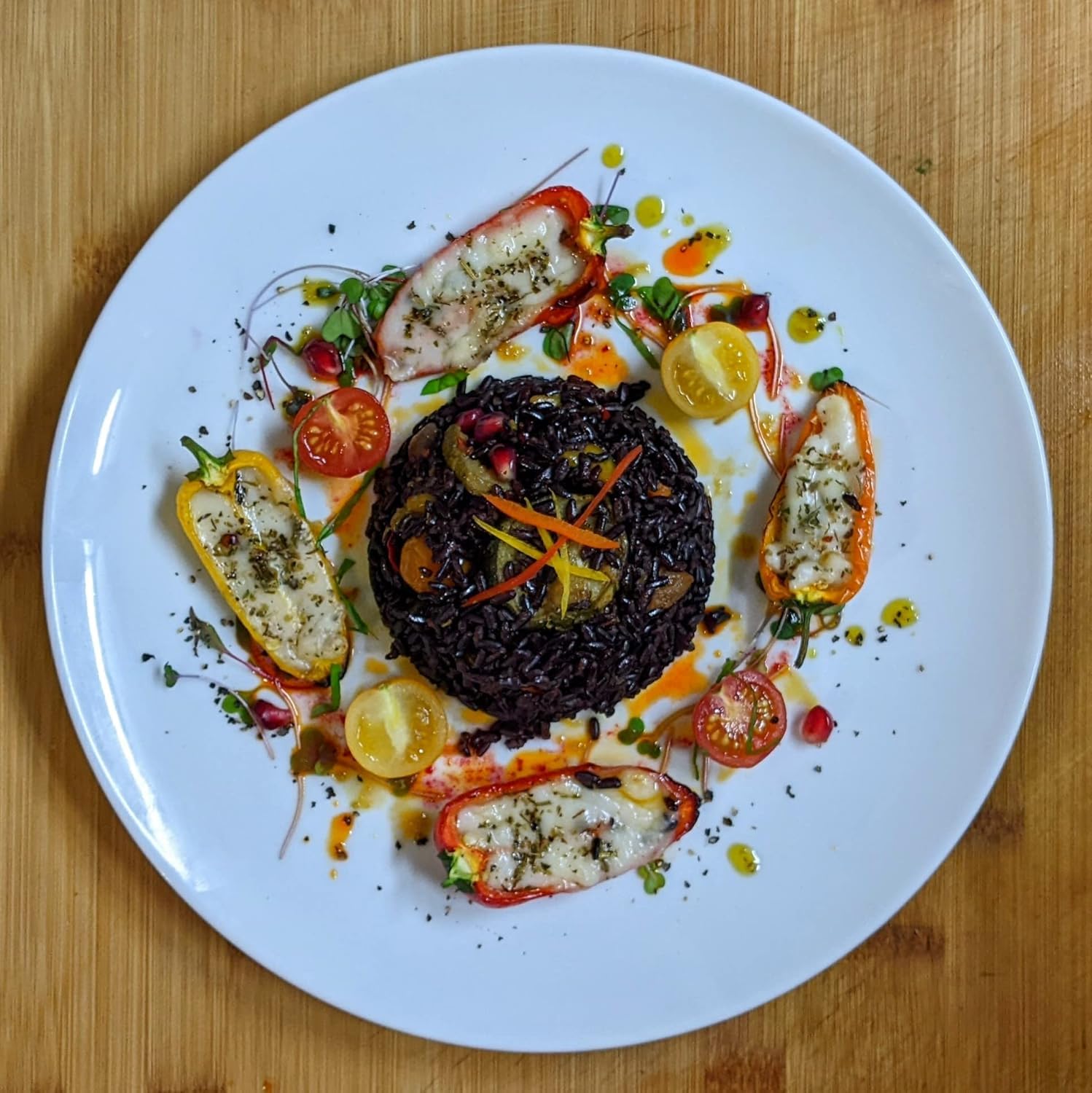 Riso Gallo Nero - Vegan Black Wholegrain Rice | 500g Organic Grain | Nutty Flavour 3