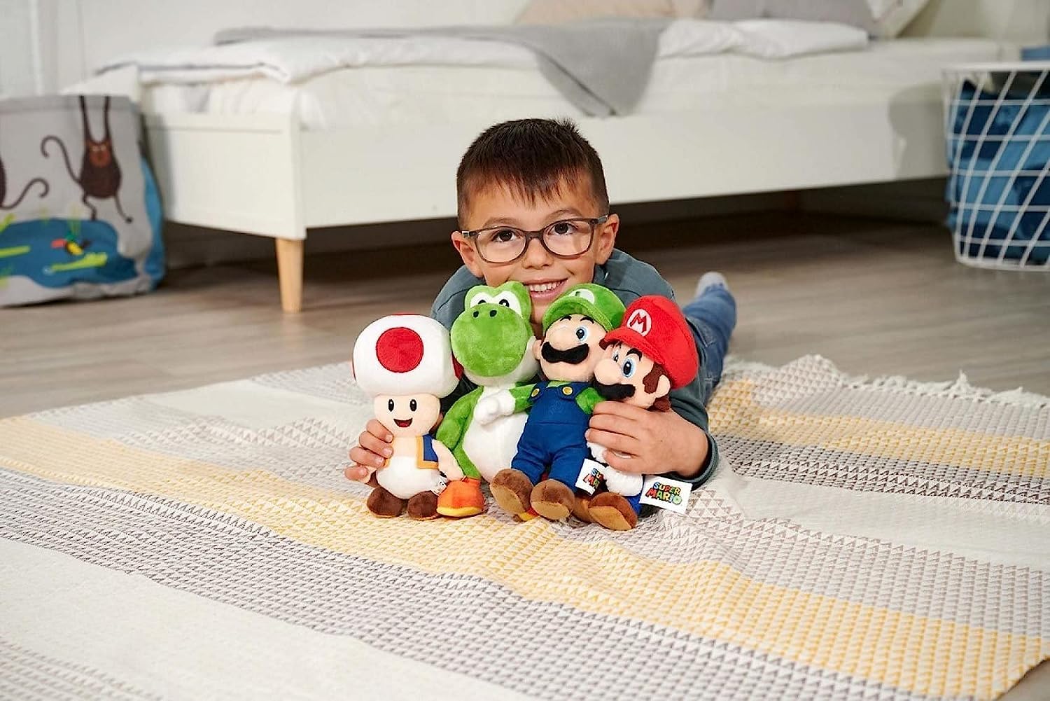Simba Toys Luigi Plush - 20 cm, Suitable from 0 Months 5