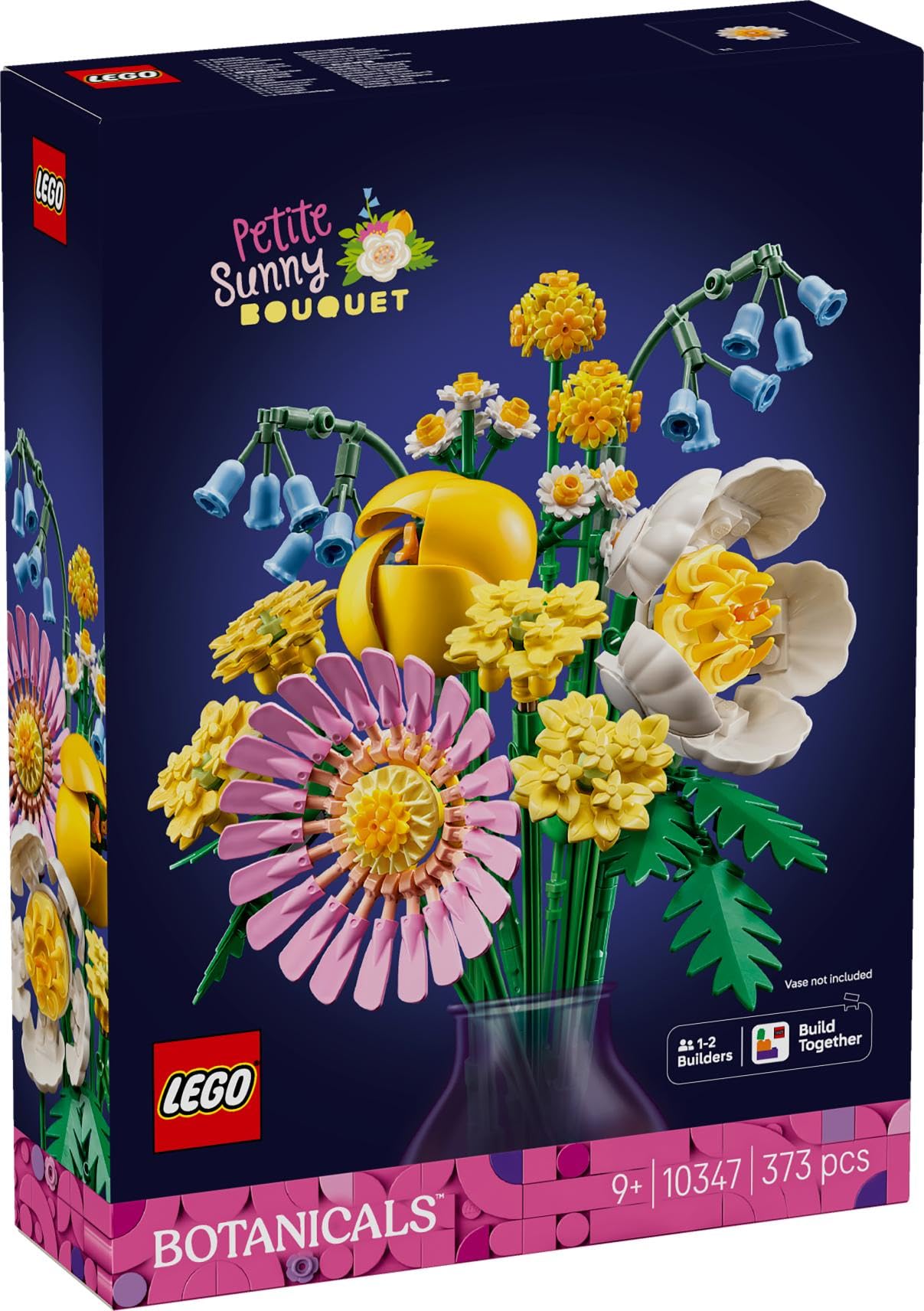 LEGO Botanicals Petite Sunny Bouquet 10347 Building Set | 9+ Years | Multicolor Plastic 3