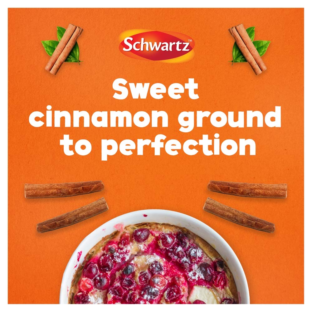 Schwartz Ground Cinnamon - Warm & Sweet Aroma | 39g Jar 4