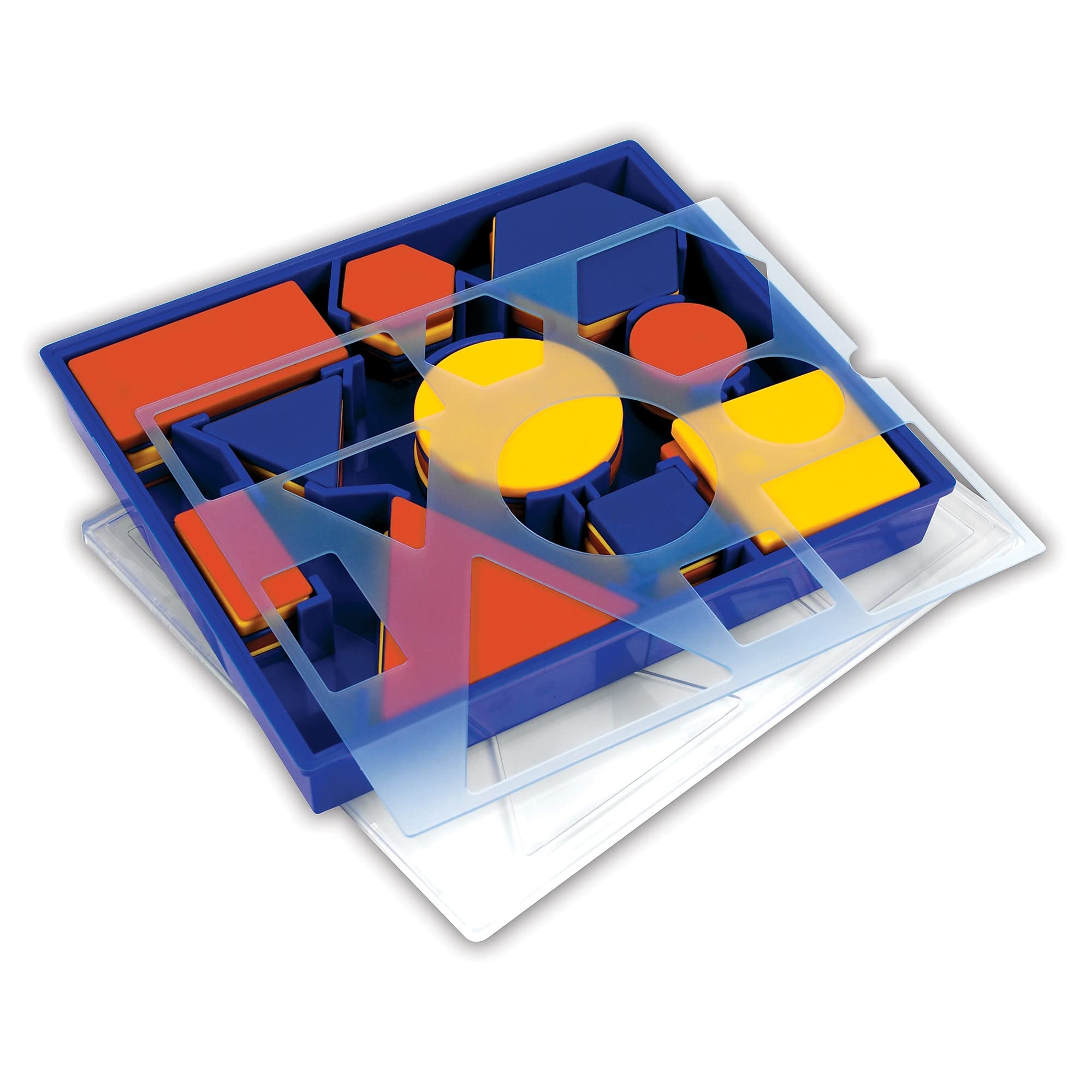 Learning Resources Attribute Block Desk Set - Sorting & Patterning | 60 Pieces | Ages 5-9