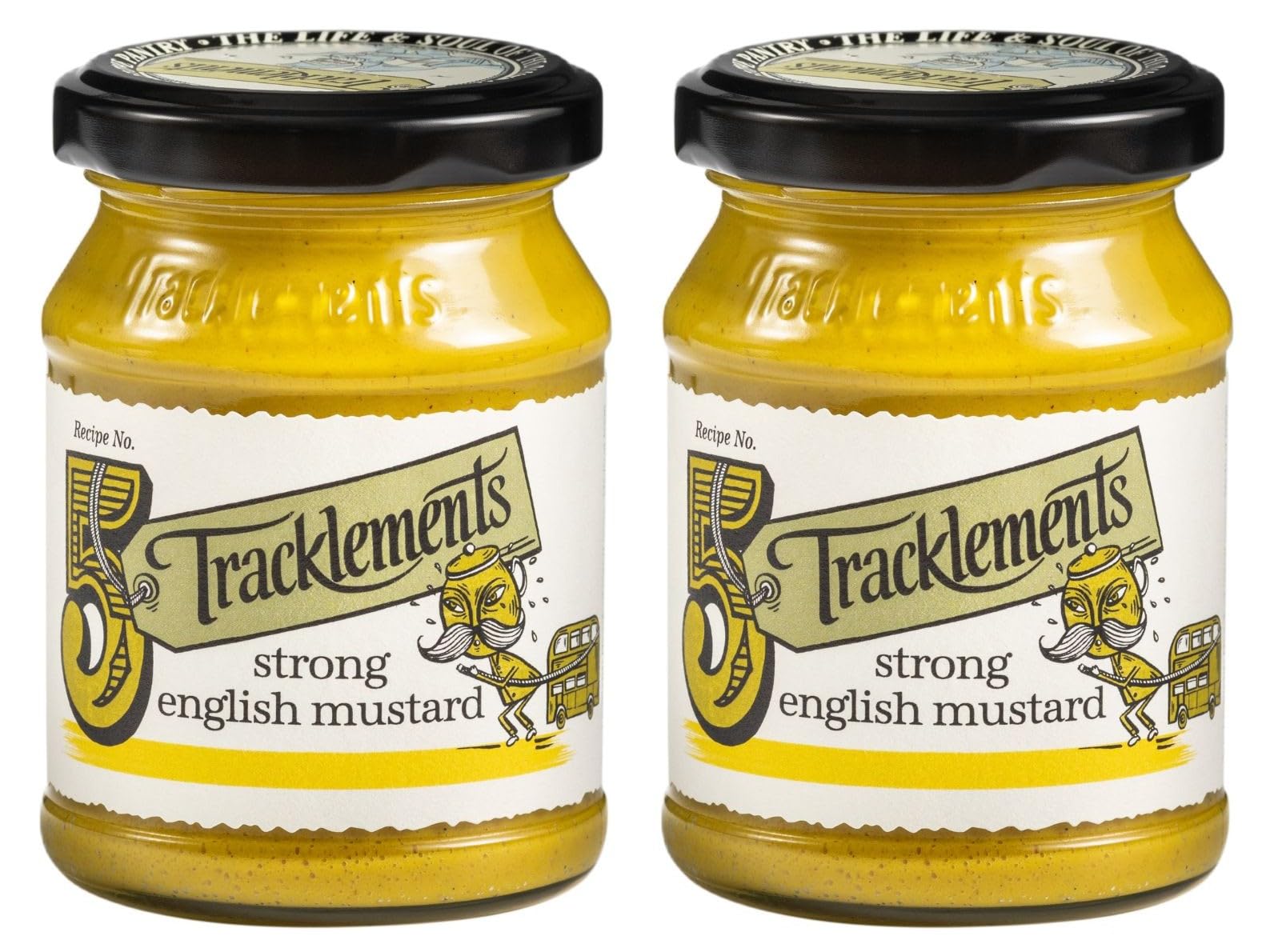 Tracklements Strong English Mustard - Traditional Hot Mustard for Gammon, Steak & Sausages 3