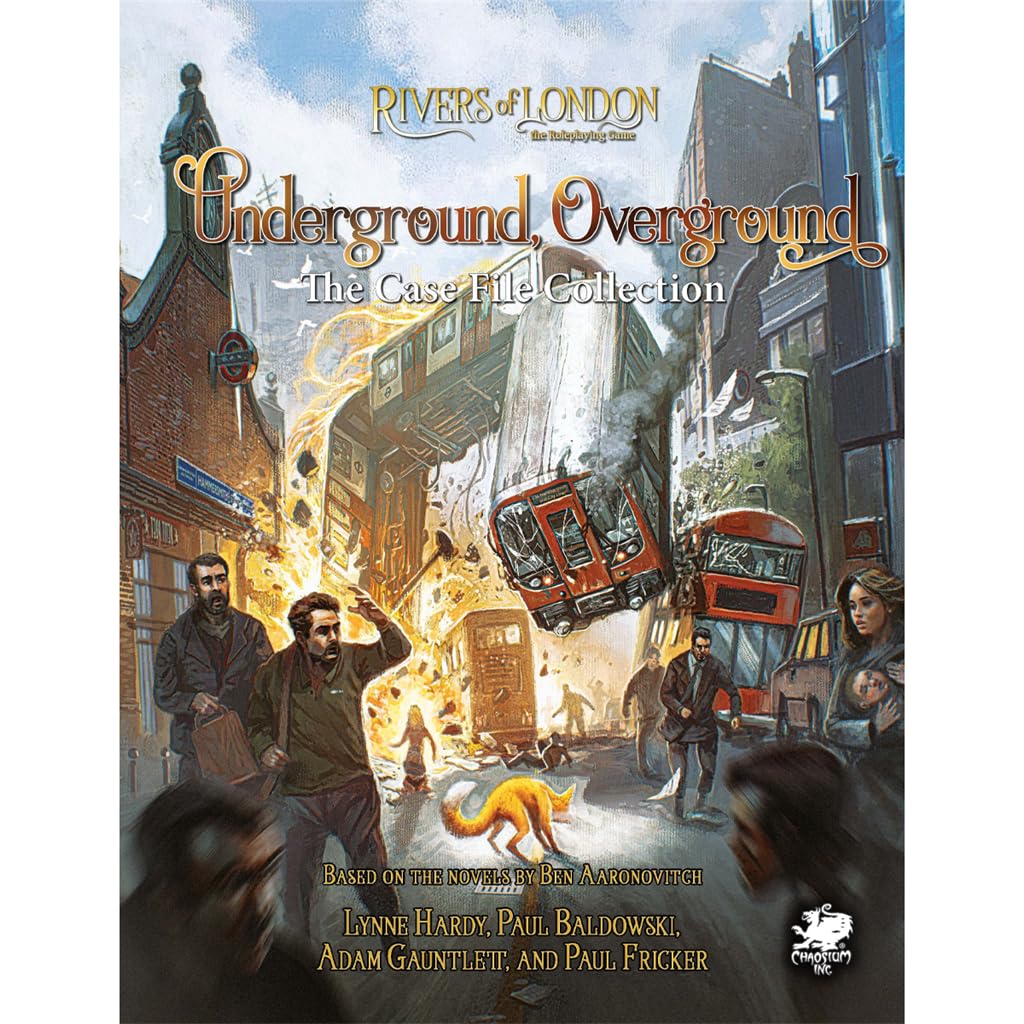 Chaosium Rivers of London: Underground, Overground RPG Hardcover Supplement | 234 Pages | English