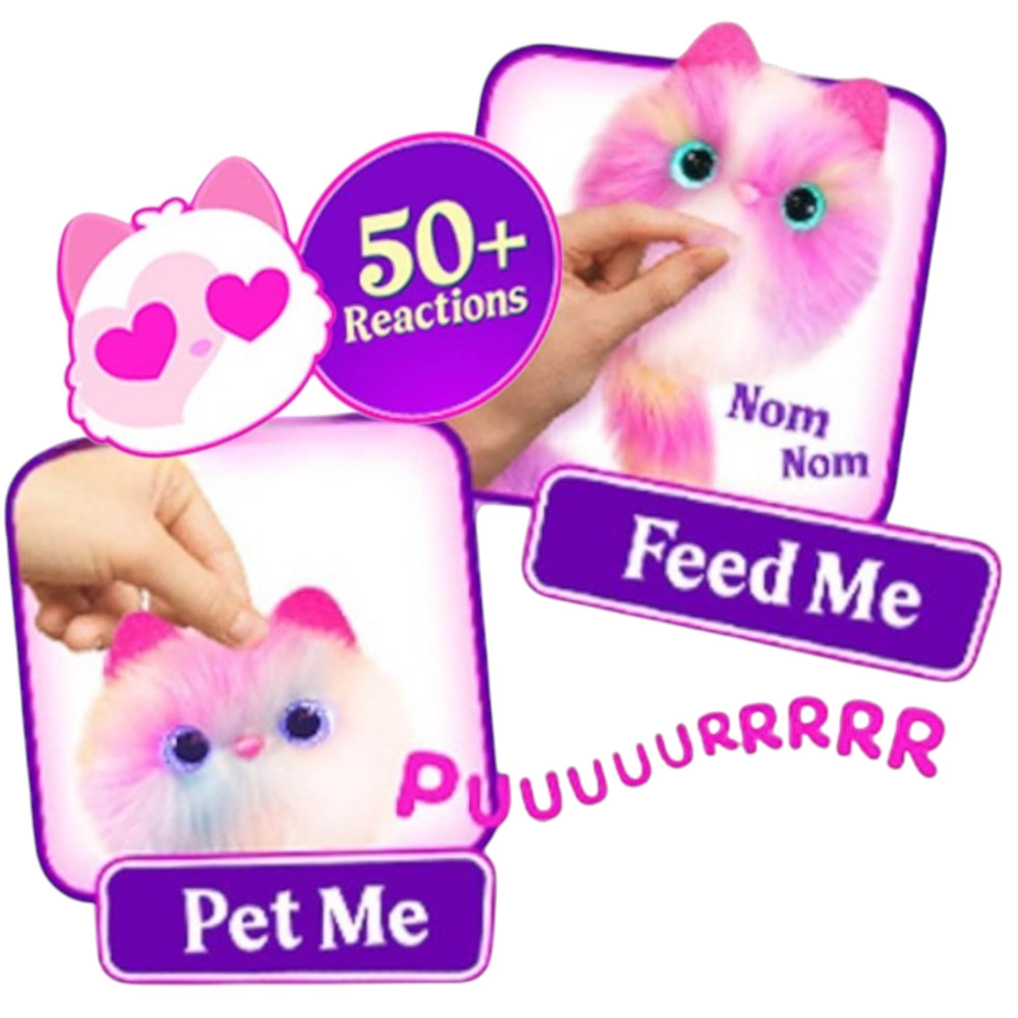 Pomsies Roxy Interactive Plush Toy - Light-Up Eyes, Dance & Pet Modes 21