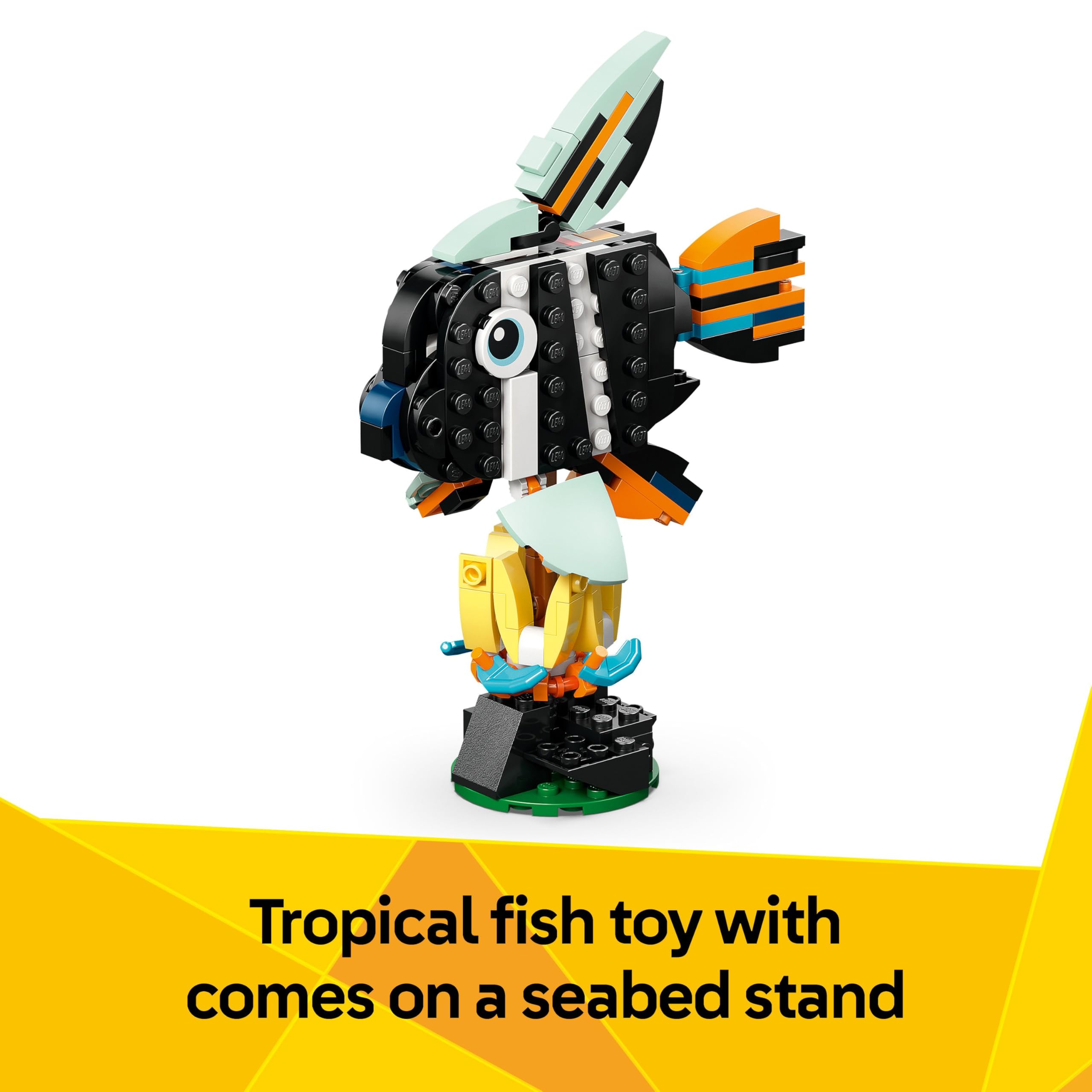 LEGO Creator 3in1 Wild Animals: Tropical Toucan with Flower Building Set - 225 Pieces 6