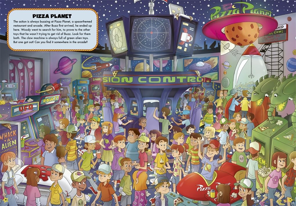 Studio Press Where are Woody and Buzz?: A Disney Pixar Toy Story Search and Find Activity Book | 40 Pages | Ages 4+ 4