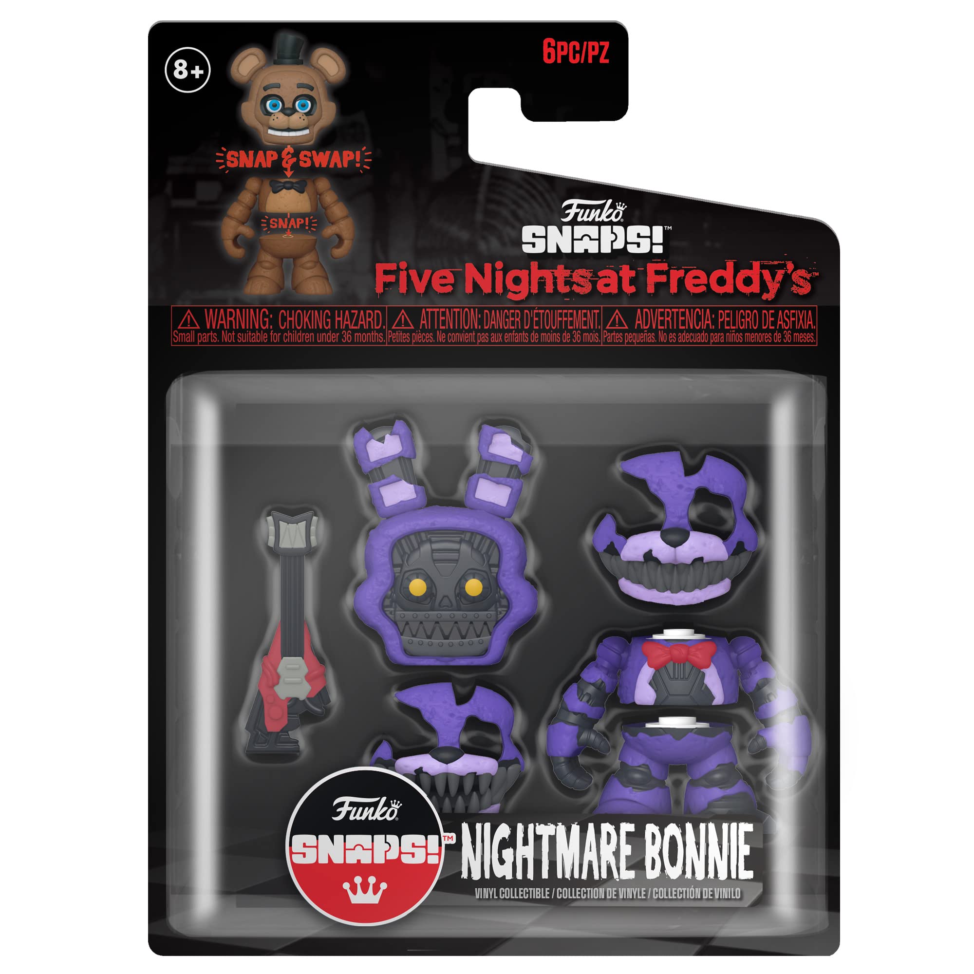 Funko SNAPS! Five Nights at Freddy's - Nightmare Bonnie the Rabbit Vinyl Figure 8