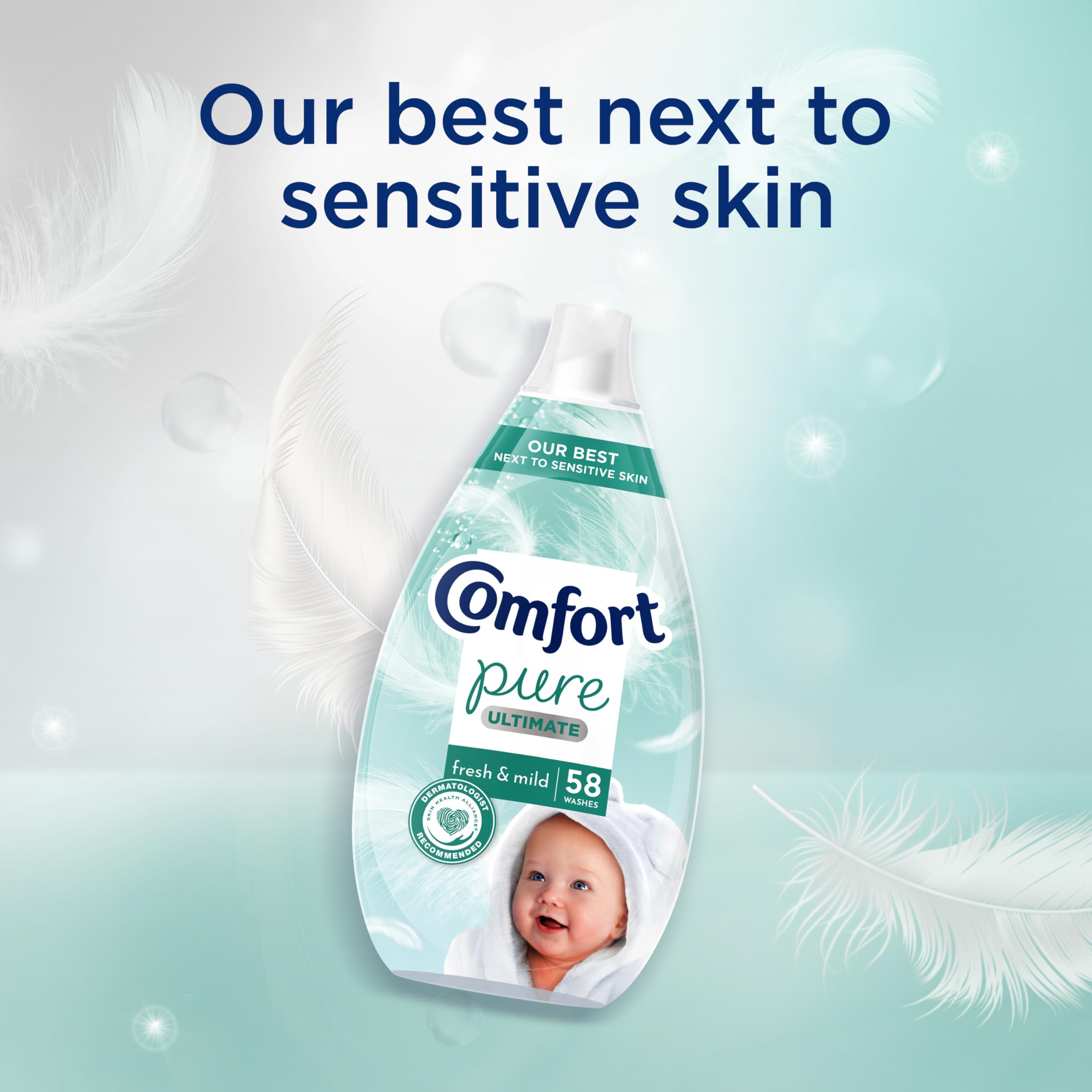 Comfort - Pure Ultimate Fresh & Mild Ultra Concentrated Fabric Conditioner 2